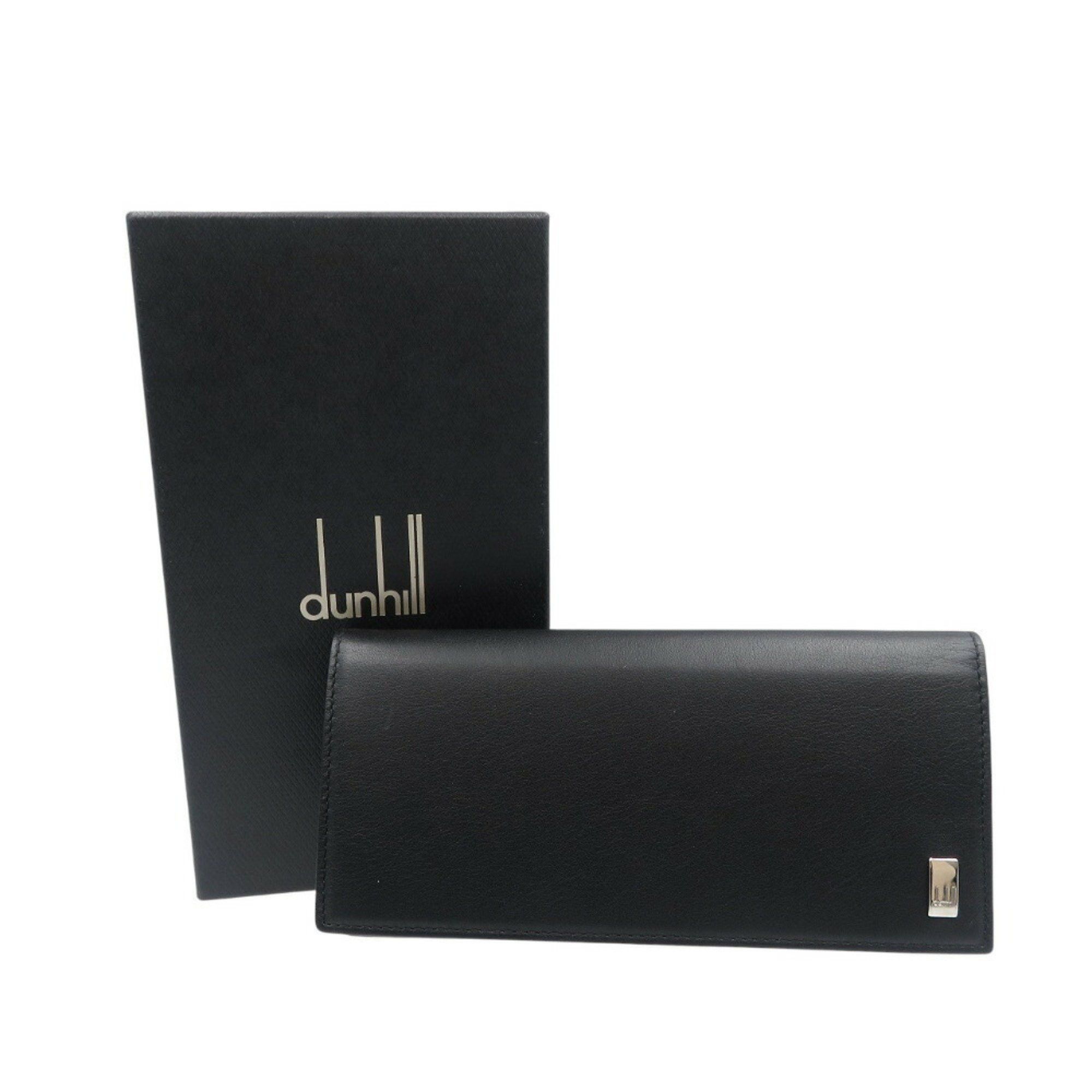 Alfred Dunhill Dunhill Sidecar QD1010 Leather Black Bi-fold Long Wallet 1056dunhill Size ONE SIZE - 4 Thumbnail