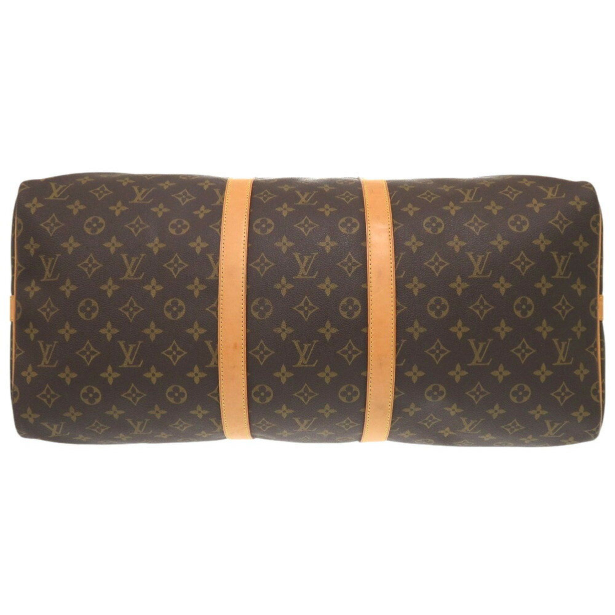 Louis Vuitton Louis Vuitton Keepall Bandouliere 55 Monogram M41414 Boston Bag 1109 LOUIS VUITTON Size ONE SIZE - 4 Thumbnail