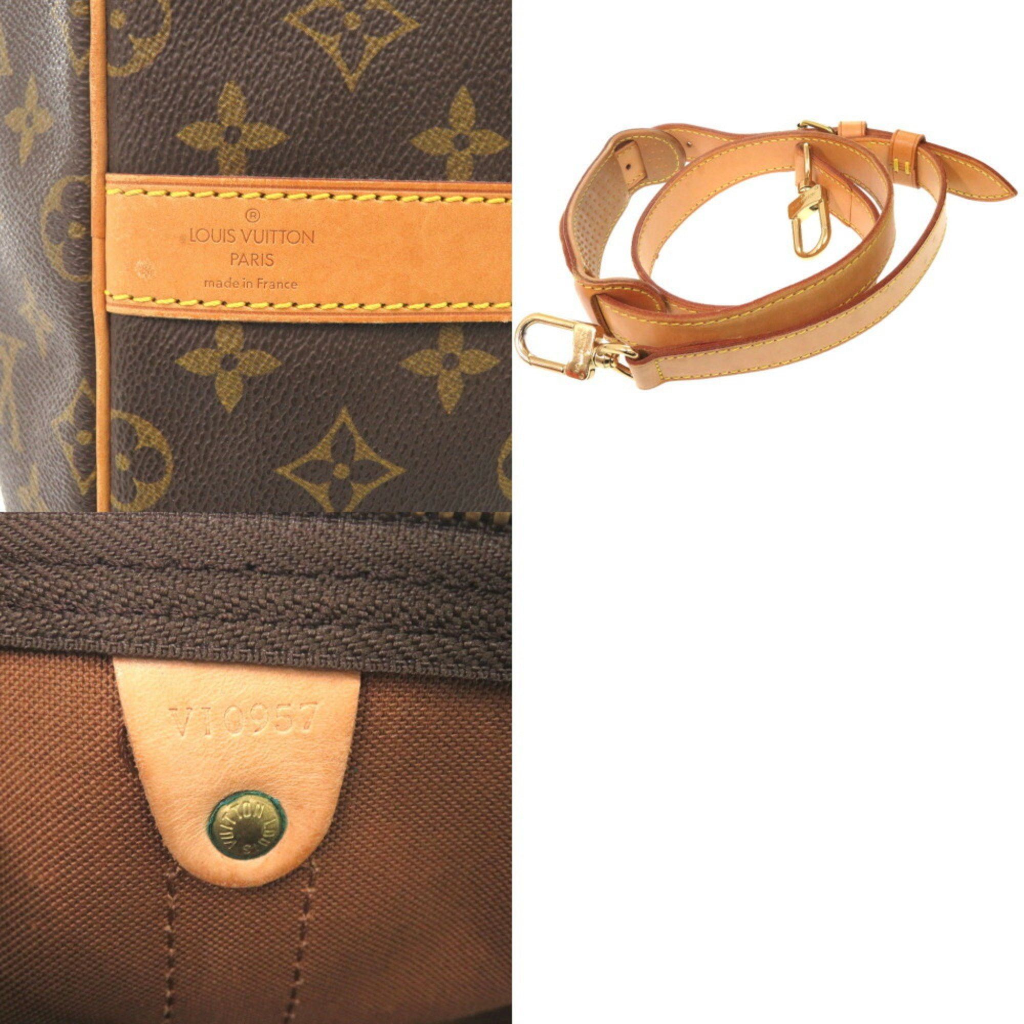 Louis Vuitton Louis Vuitton Keepall Bandouliere 55 Monogram M41414 Boston Bag 1109 LOUIS VUITTON Size ONE SIZE - 11 Thumbnail