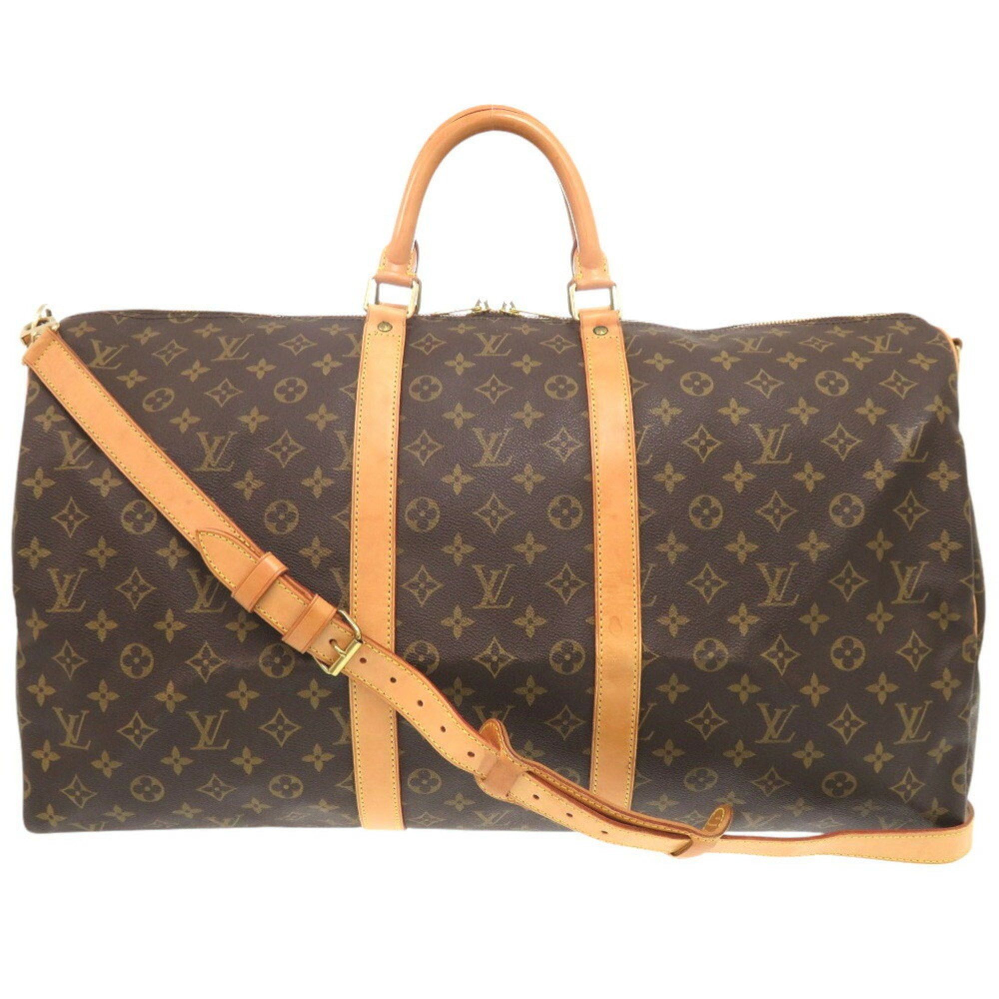 Louis Vuitton Louis Vuitton Keepall Bandouliere 55 Monogram M41414 Boston Bag 1109 LOUIS VUITTON Size ONE SIZE - 2 Thumbnail