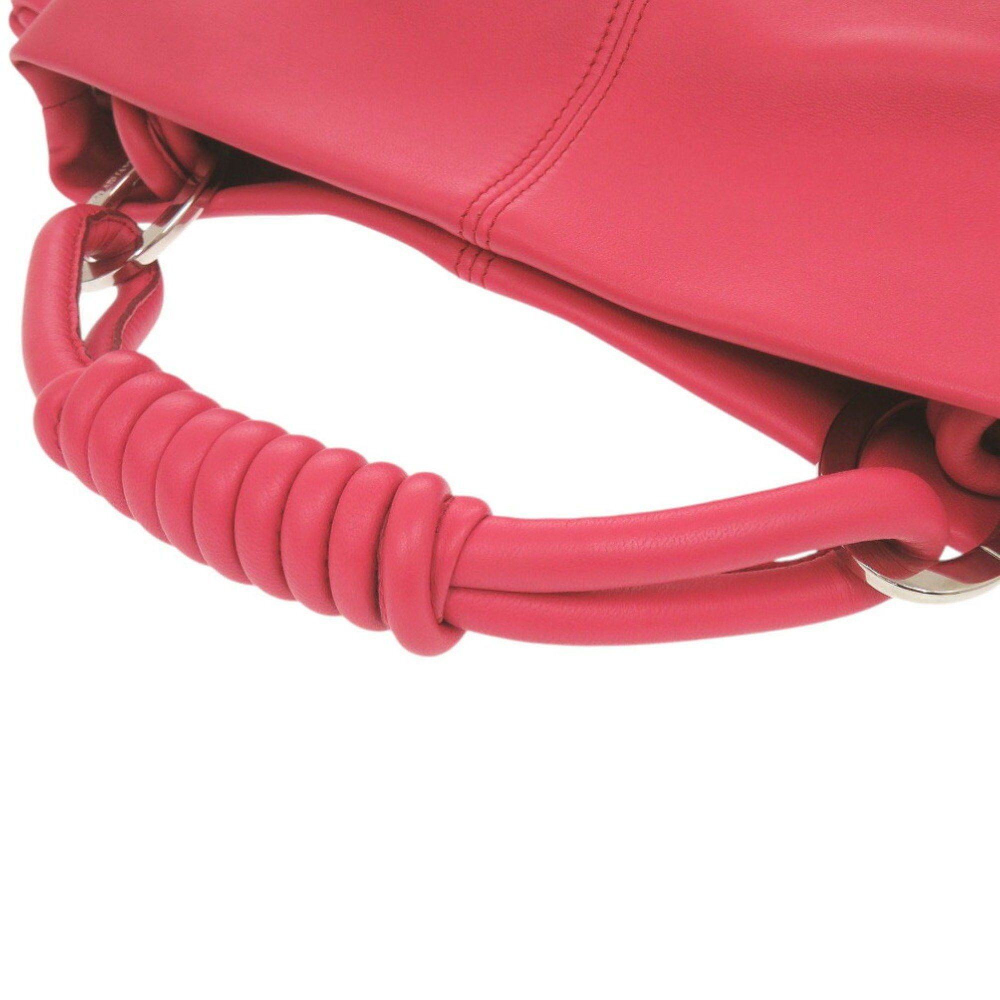 Giorgio Armani Giorgio Armani Bag YGWE98 Leather Pink Handbag 0635GIORGIO ARMANI Size ONE SIZE - 7 Thumbnail
