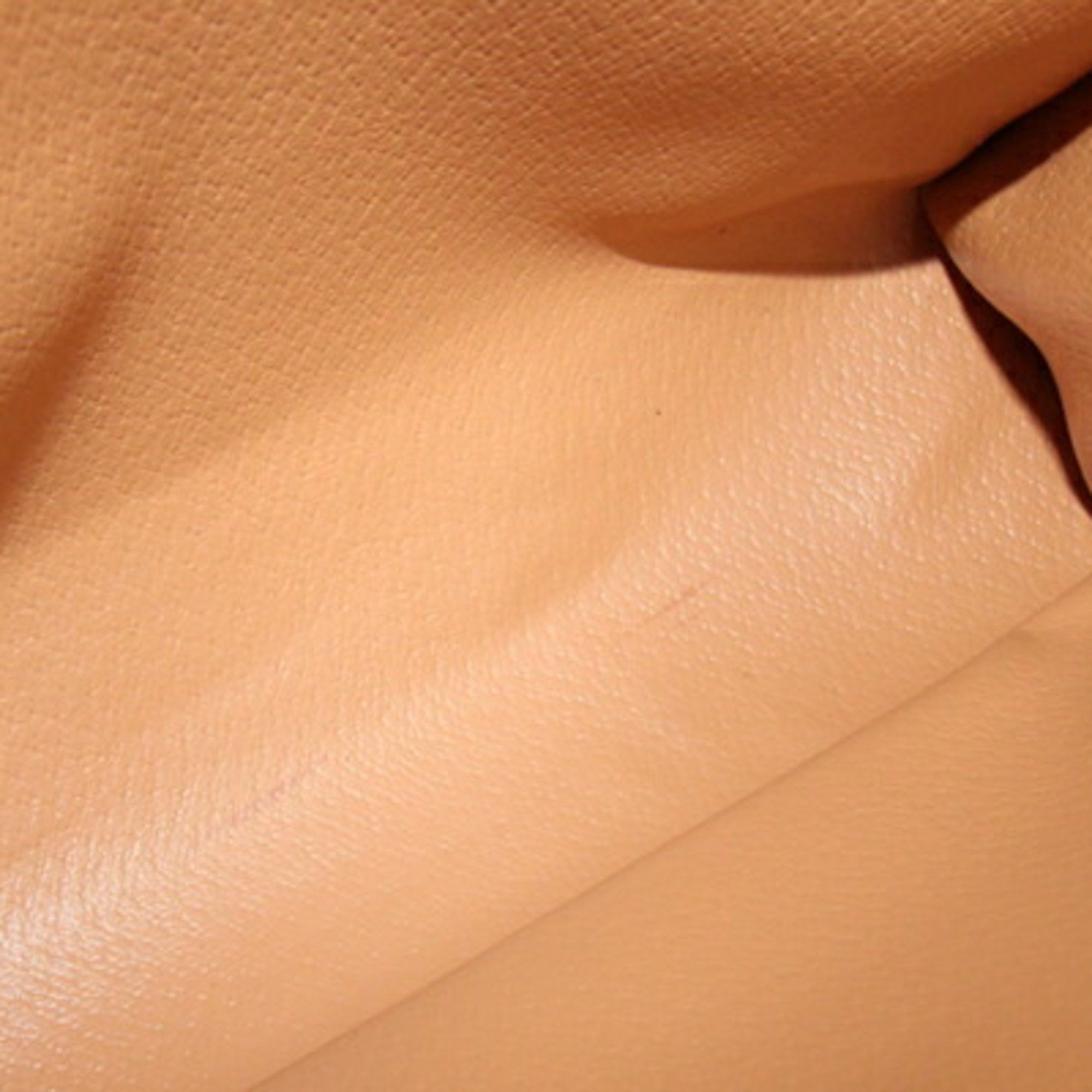 Celine clutch bag macadam brown beige PVC leather second pouch old CELINE