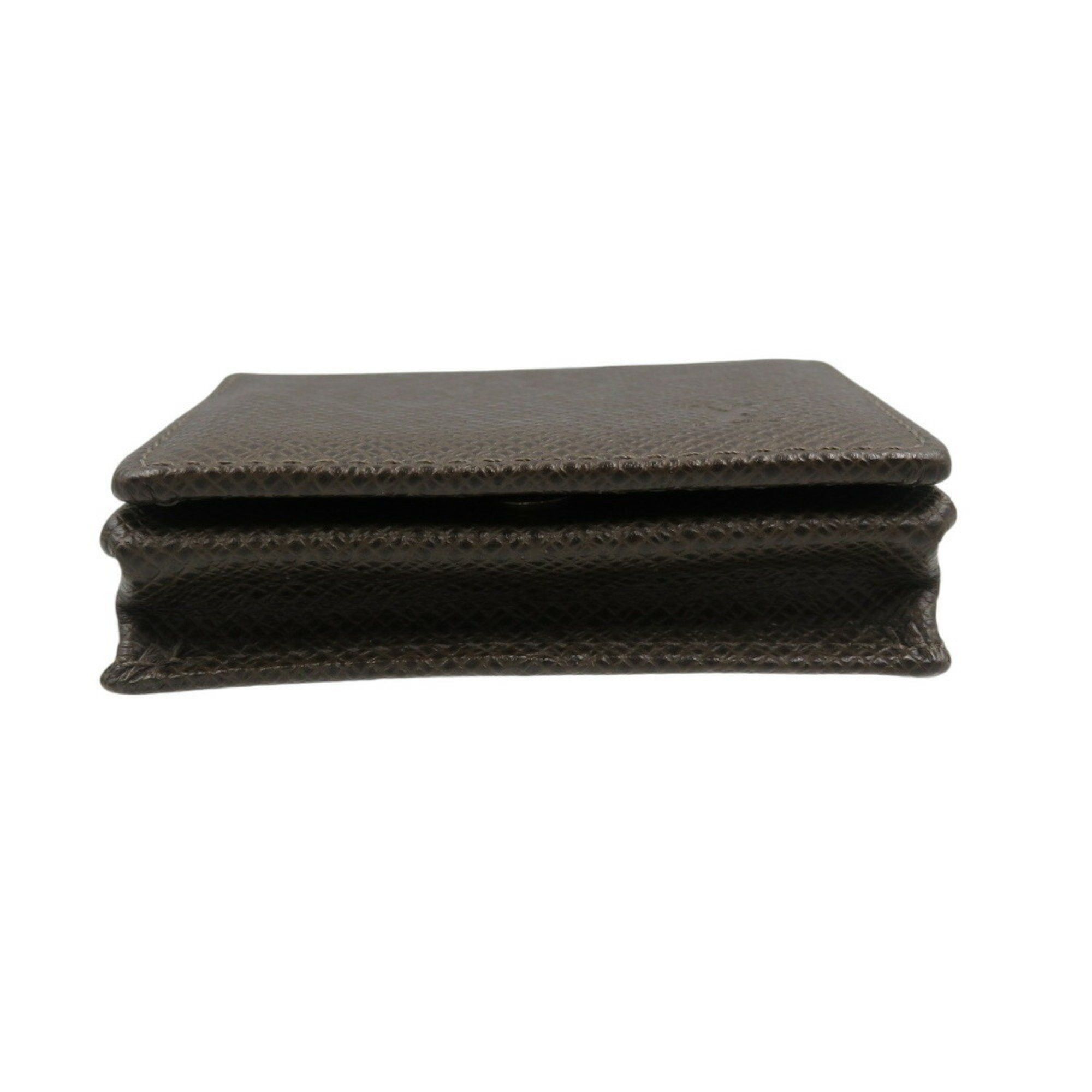 Louis Vuitton Louis Vuitton Taiga Portemonnay Boite M30388 Grisli Coin Case Purse 1057LOUIS VUITTON Size ONE SIZE - 5 Thumbnail