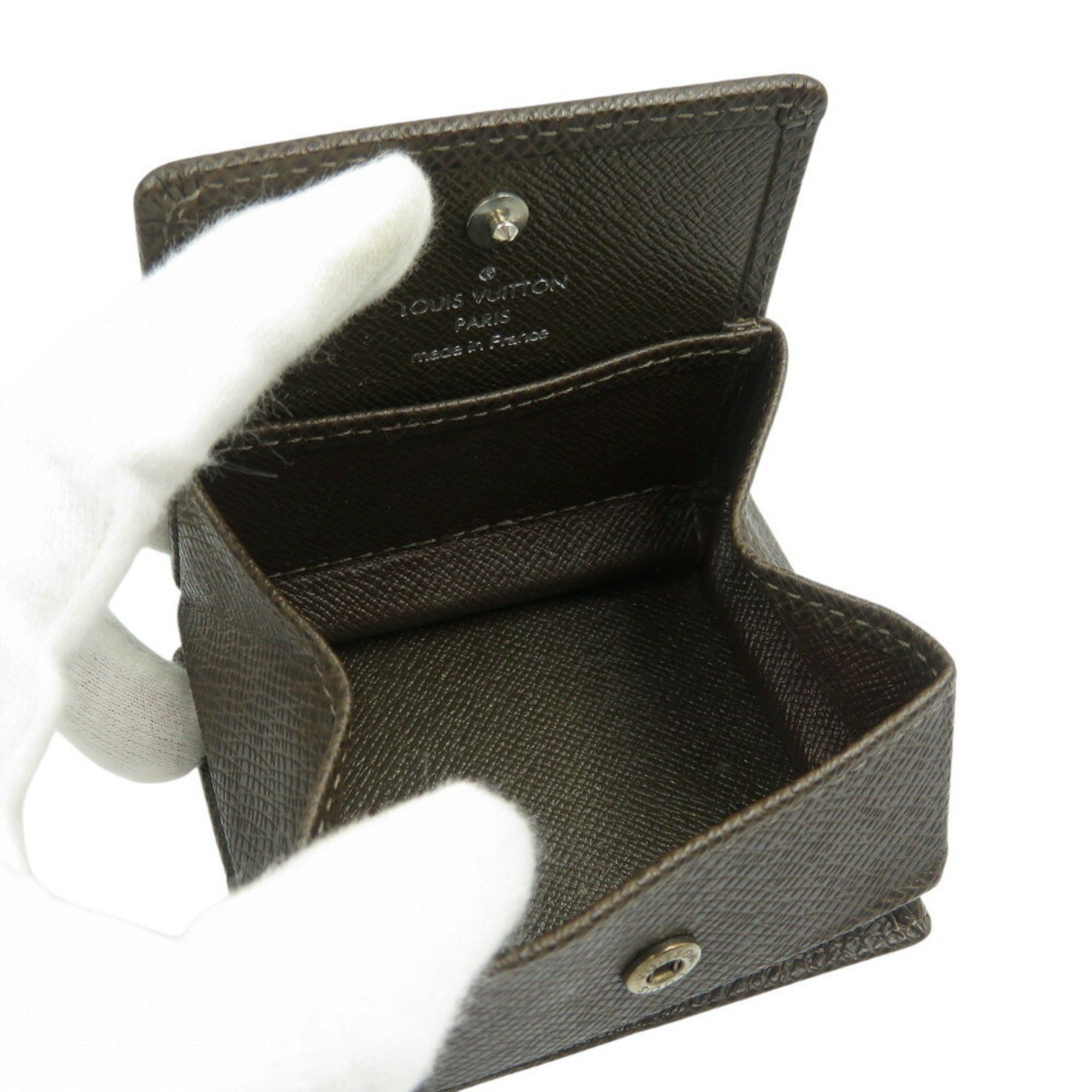 Louis Vuitton Louis Vuitton Taiga Portemonnay Boite M30388 Grisli Coin Case Purse 1057LOUIS VUITTON Size ONE SIZE - 4 Thumbnail