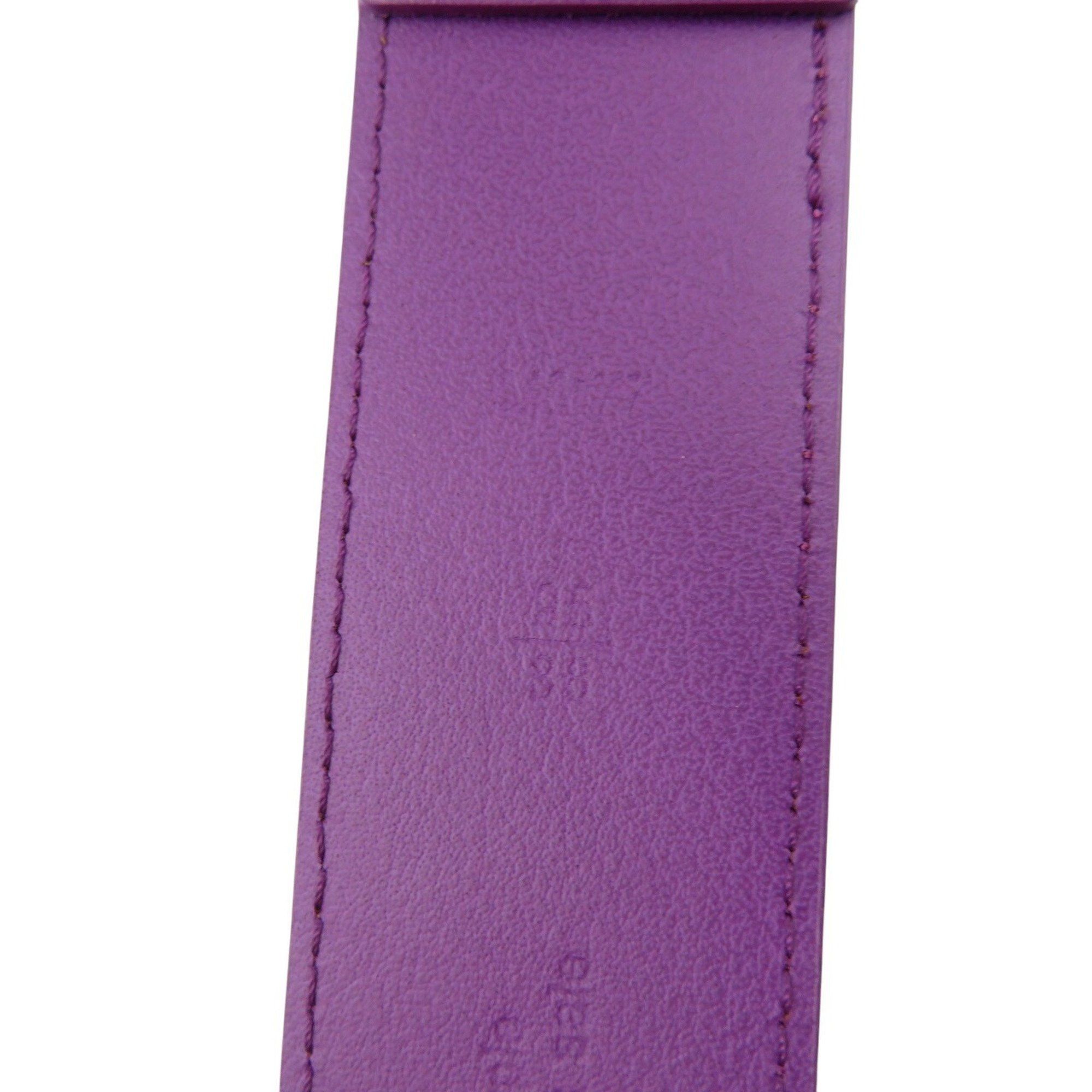 Louis Vuitton Louis Vuitton Santur Signature M0177 Denim Purple Belt 1023LOUIS VUITTON Size ONE SIZE - 7 Thumbnail