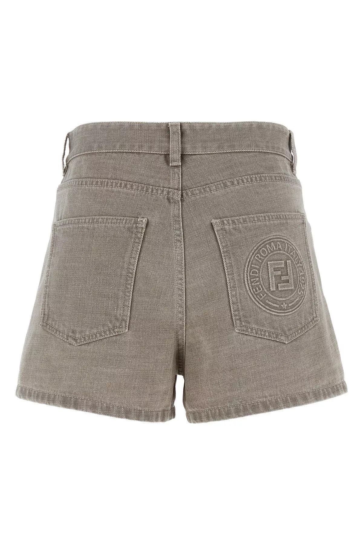Fendi 'Fendi Stamp 1925' shorts Size 27" / US 4 / IT 40 - 3 Thumbnail
