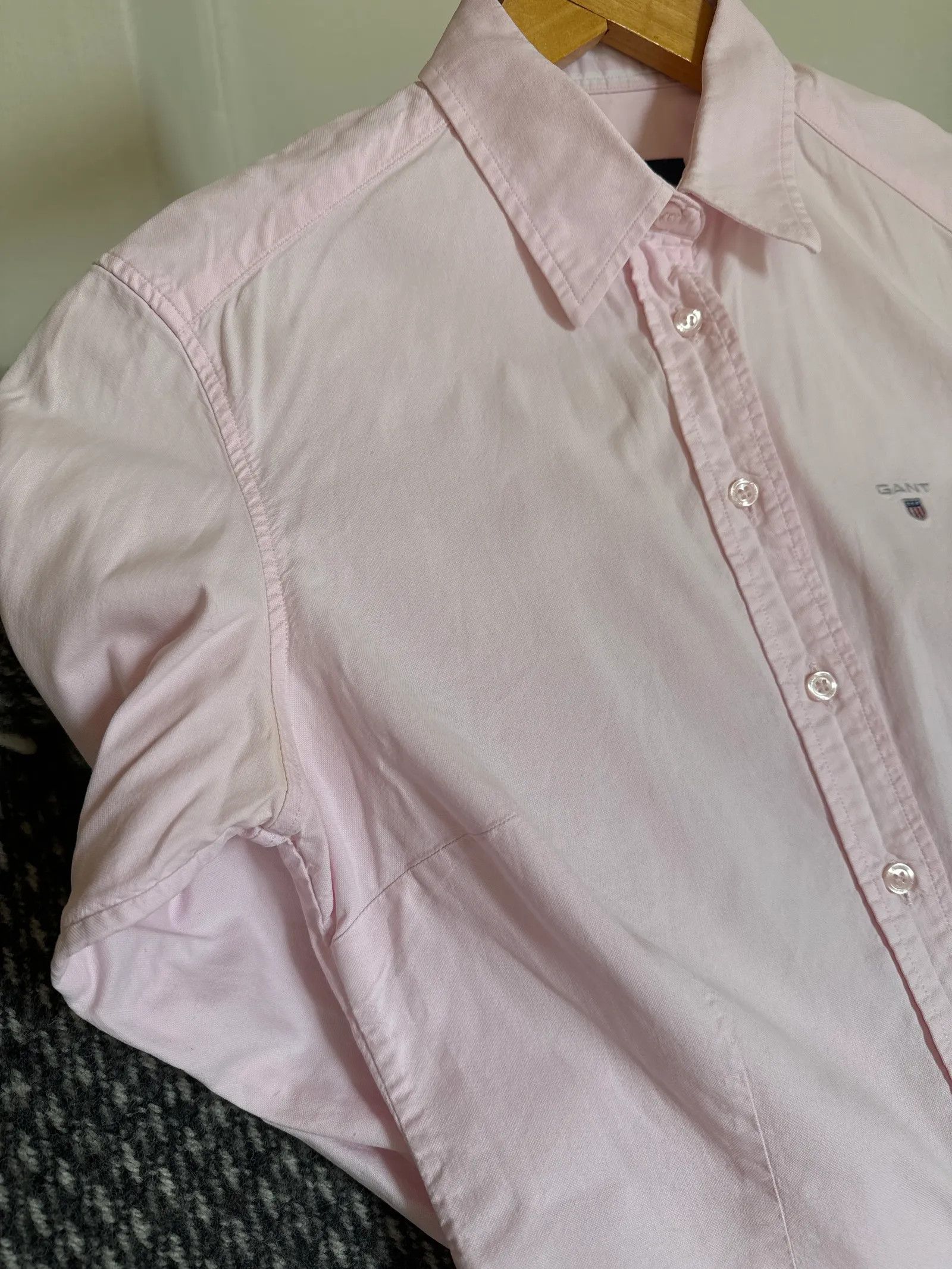 Gant Gant Slimfit, ljusrosa skjorta Shirt Size XS / US 0-2 / IT 36-38 - 5 Thumbnail