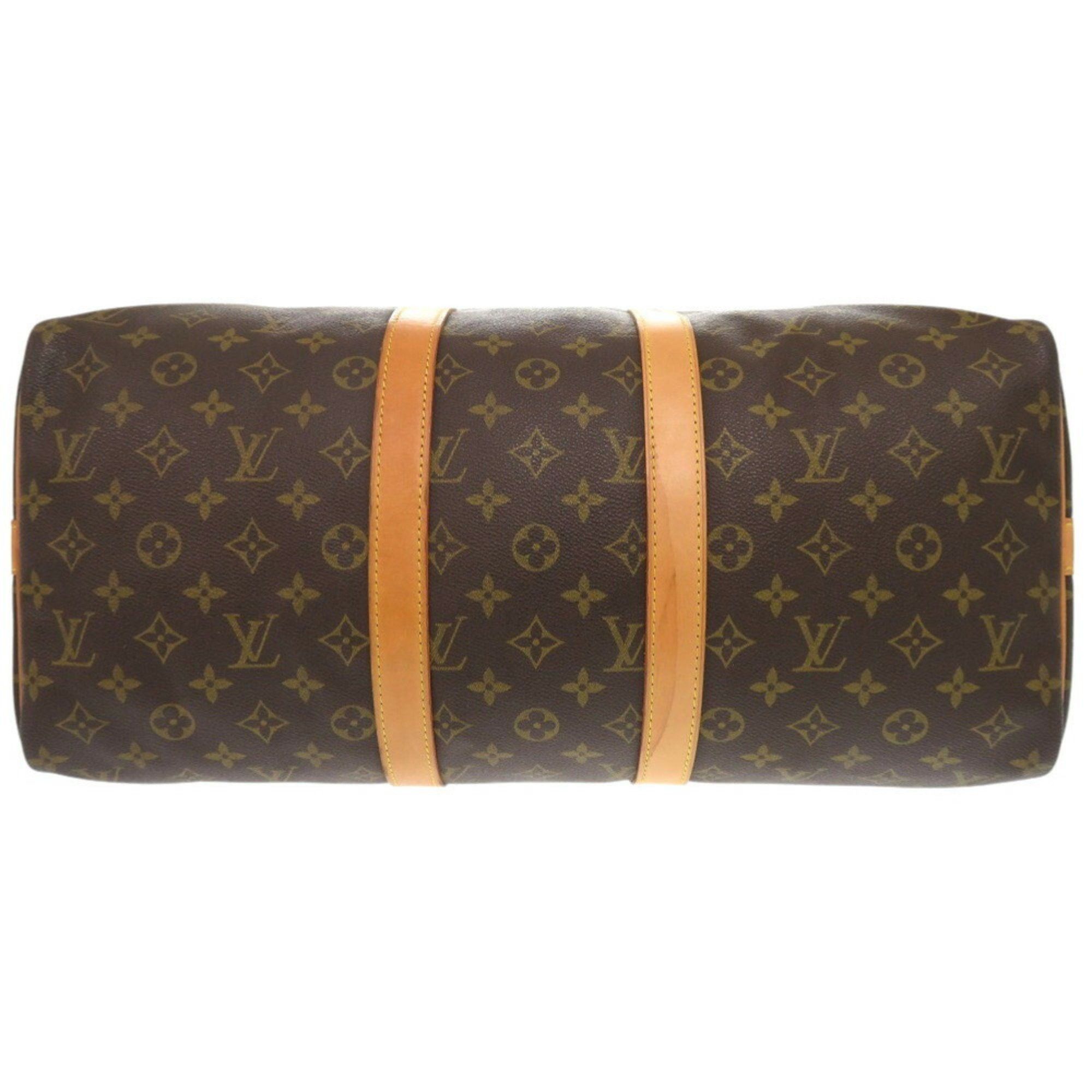 Louis Vuitton Louis Vuitton Keepall Bandouliere 45 Monogram M41418 Boston Bag 1202 LOUIS VUITTON Size ONE SIZE - 4 Thumbnail