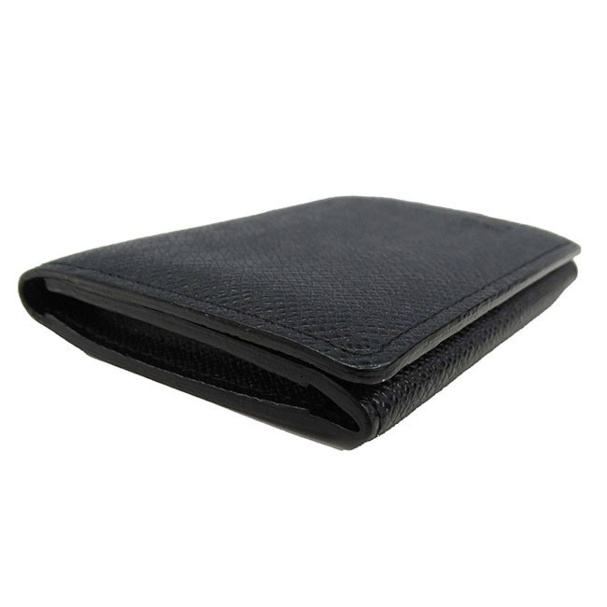 Louis Vuitton Louis Vuitton Card Case Men's Taiga Envelope Carte de Visite Ardoise Black M30922 Business Holder Compact Size ONE SIZE - 4 Thumbnail