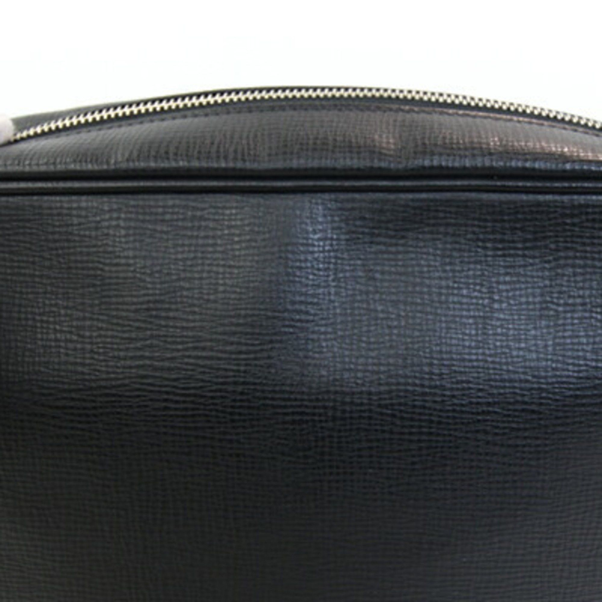 Burberry Burberry Shoulder Bag Black Leather Crossbody Nova Check Men's BURBERRY Size ONE SIZE - 4 Thumbnail