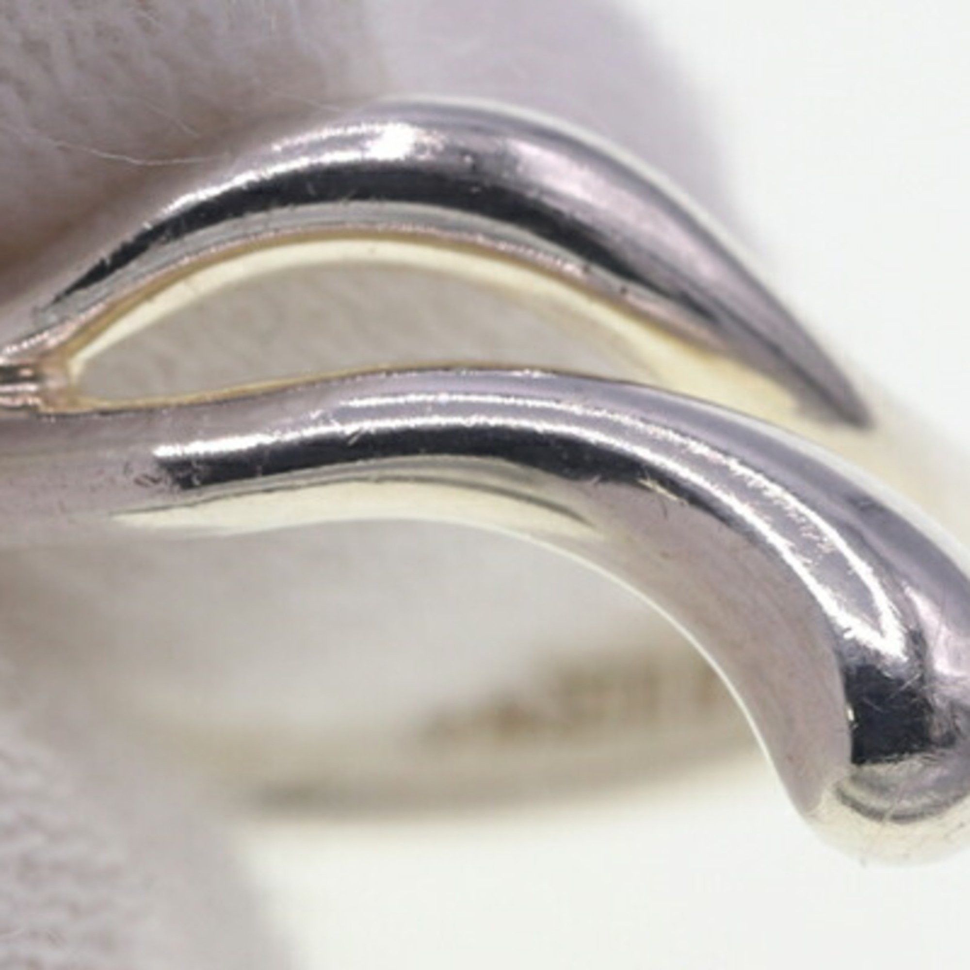 Tiffany & Co. Tiffany Ring Elsa Peretti Teardrop SV Sterling Silver 925 Women's TIFFANY & CO Size ONE SIZE - 4 Thumbnail