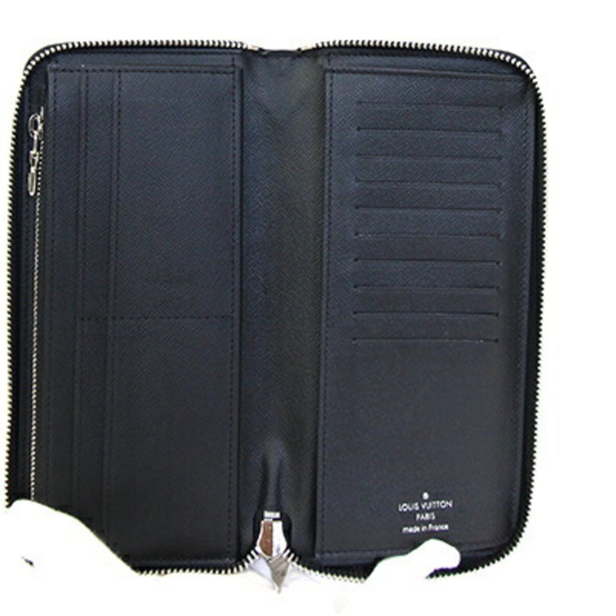 Louis Vuitton Louis Vuitton Round Long Wallet Epi Zippy Vertical M60965 Noir Black Men's LOUIS VUITTON Size ONE SIZE - 3 Thumbnail