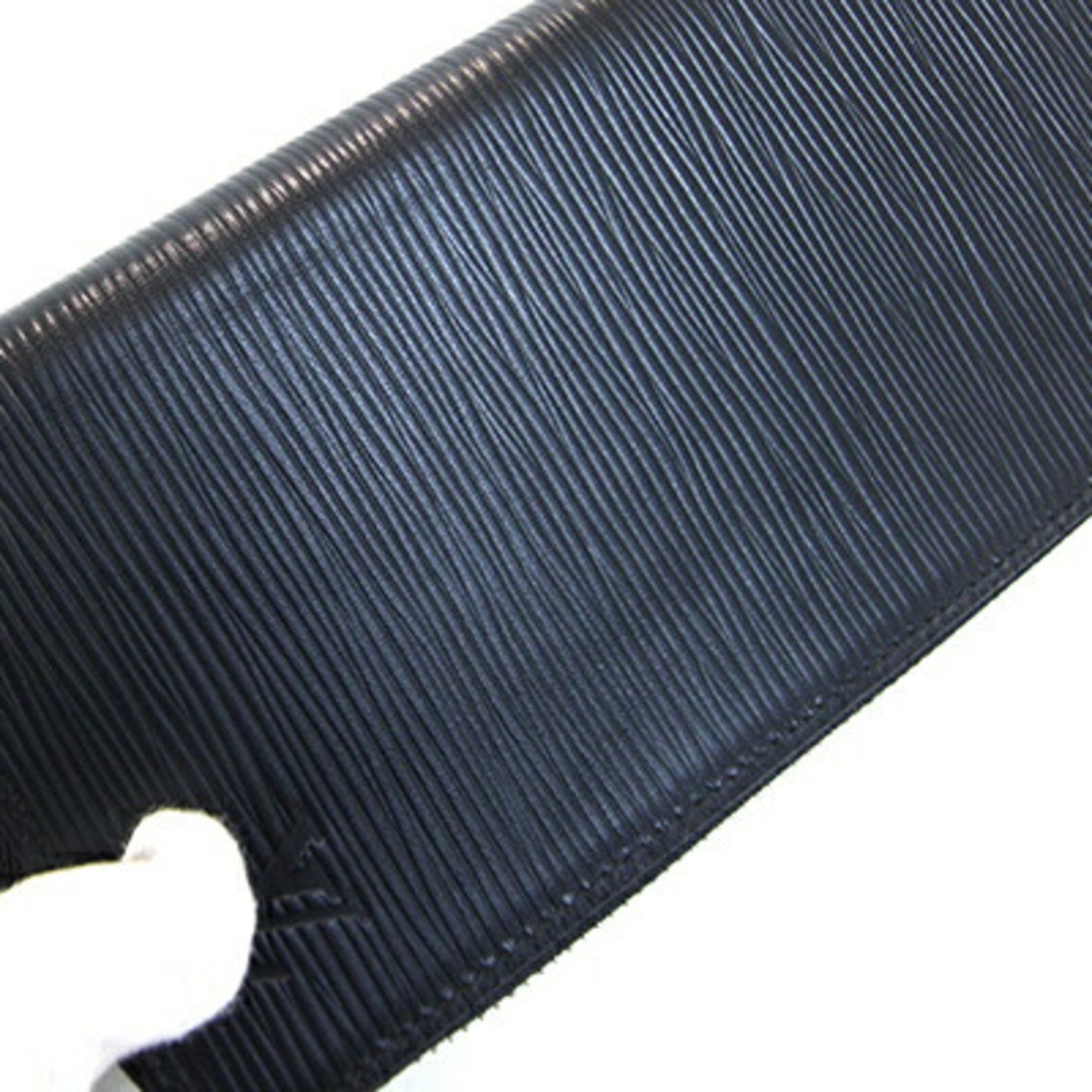 Louis Vuitton Louis Vuitton Round Long Wallet Epi Zippy Vertical M60965 Noir Black Men's LOUIS VUITTON Size ONE SIZE - 6 Thumbnail