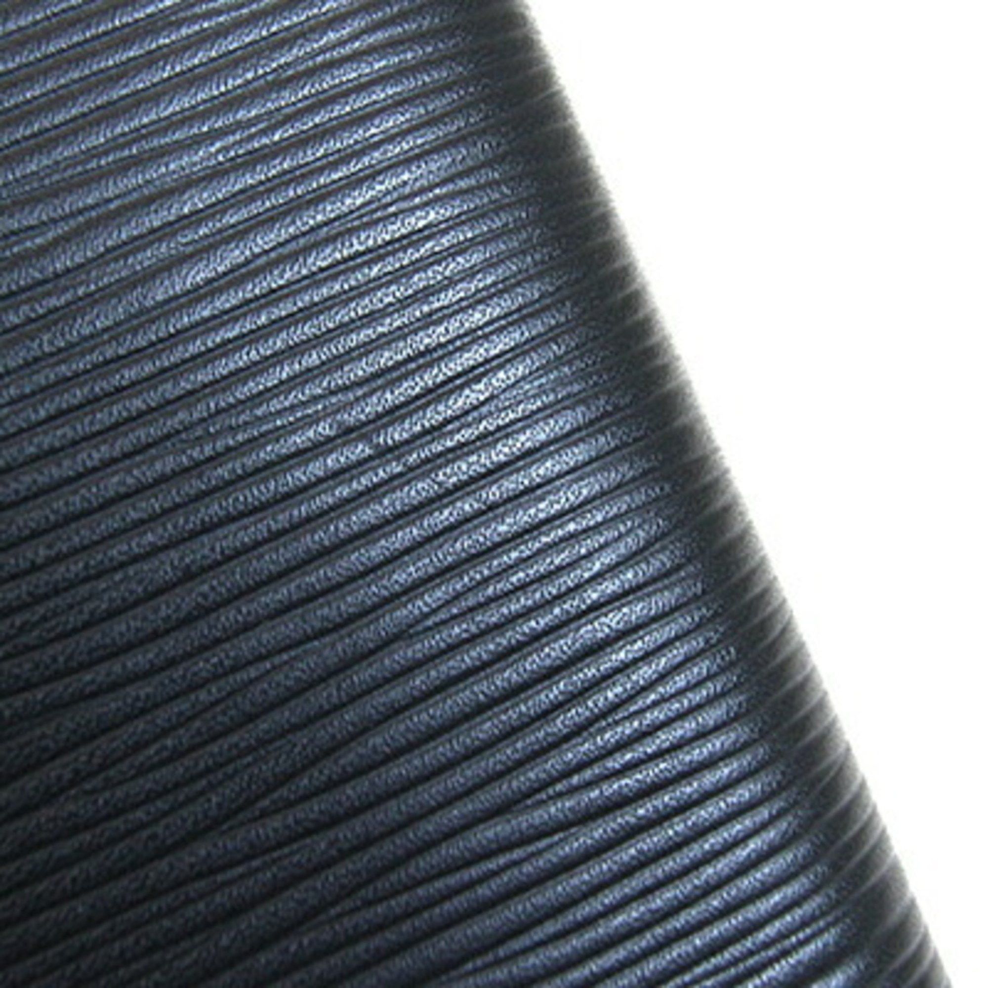 Louis Vuitton Louis Vuitton Round Long Wallet Epi Zippy Vertical M60965 Noir Black Men's LOUIS VUITTON Size ONE SIZE - 5 Thumbnail