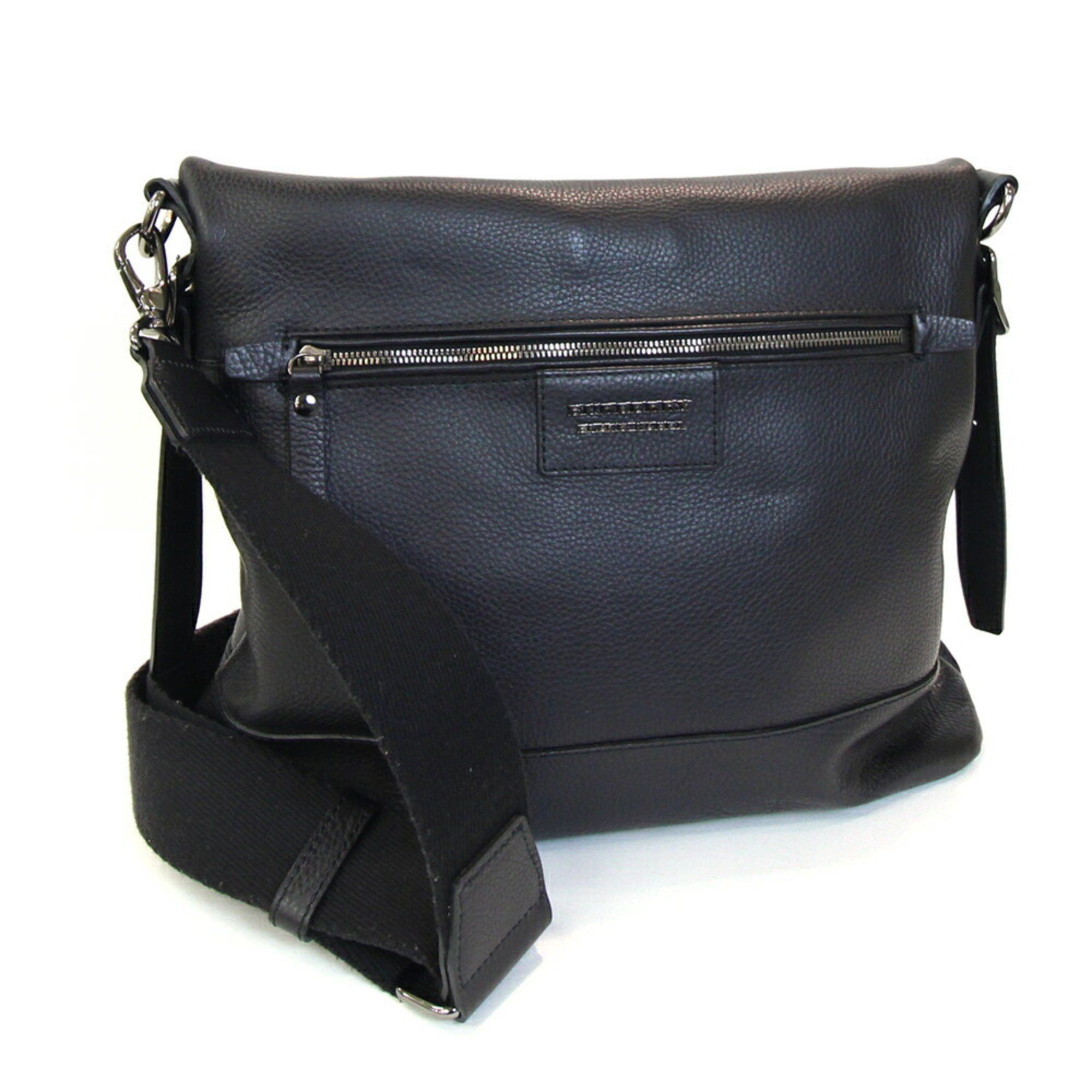Burberry Burberry Black Label Handbag Leather Shoulder Bag Men's BURBERRY BLACK LABEL Size ONE SIZE - 3 Thumbnail