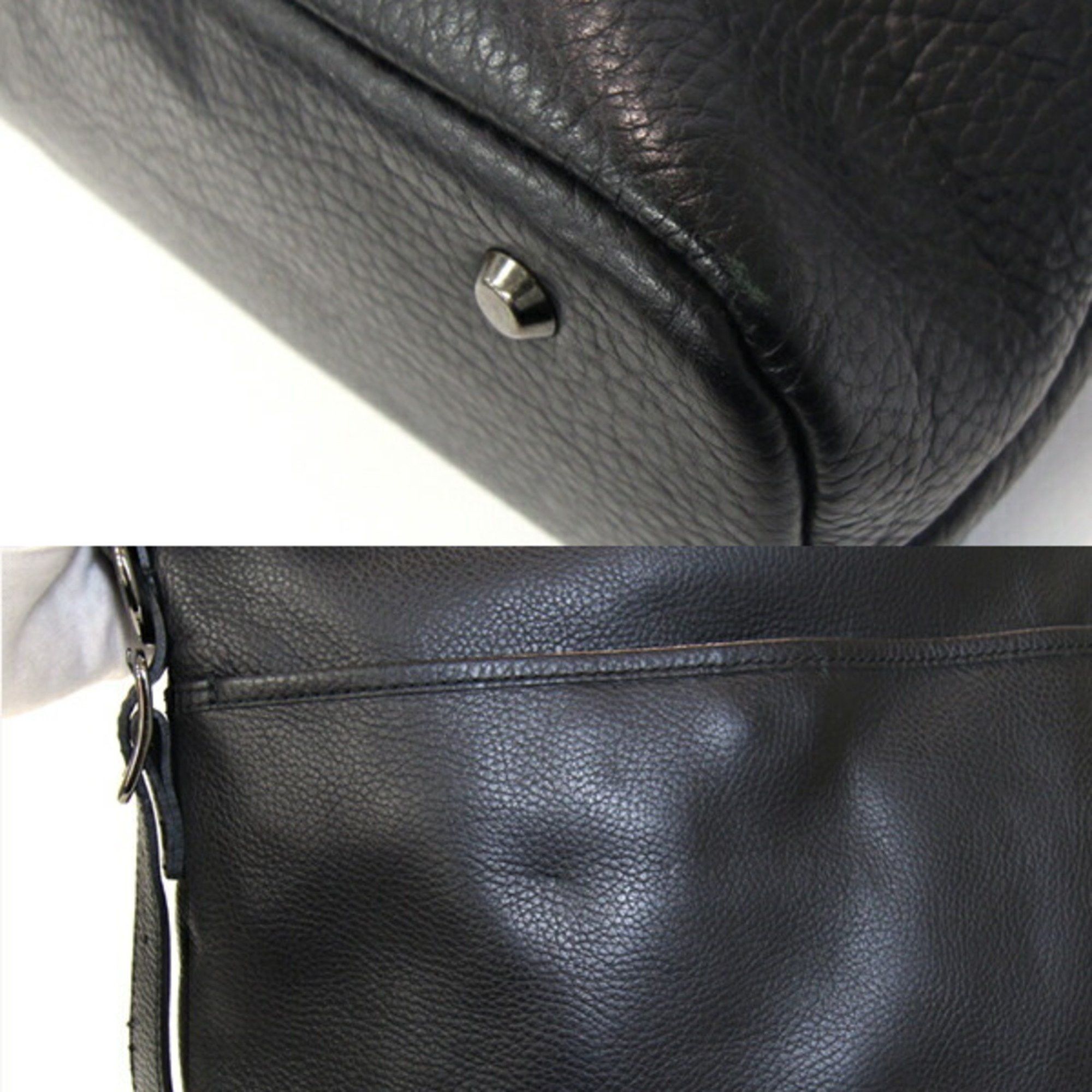 Burberry Burberry Black Label Handbag Leather Shoulder Bag Men's BURBERRY BLACK LABEL Size ONE SIZE - 4 Thumbnail