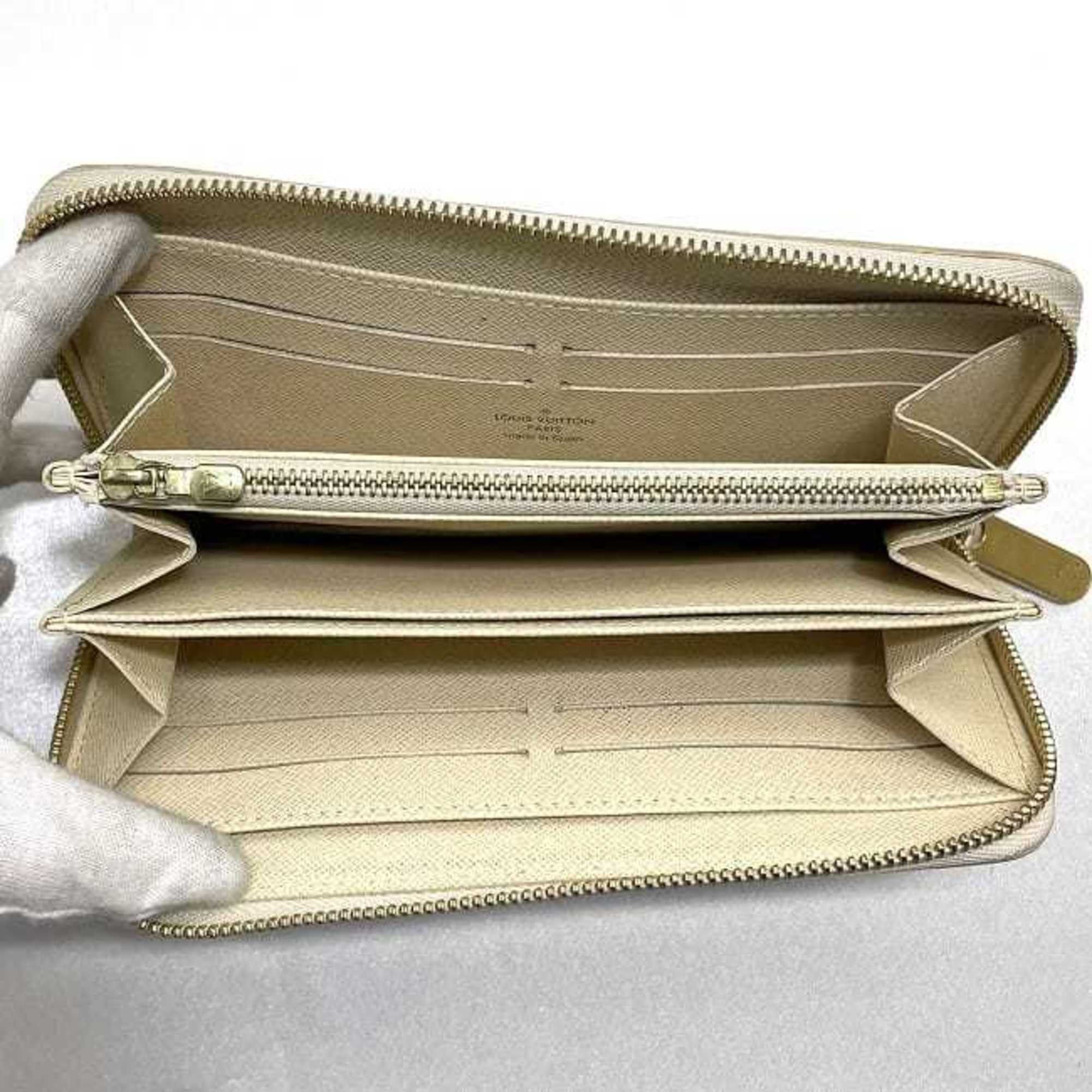 Louis Vuitton Louis Vuitton Round Long Wallet Zippy f-22719 Gray White Damier Azur N41660 Canvas CA3069 LOUIS VUITTON Size ONE SIZE - 7 Thumbnail
