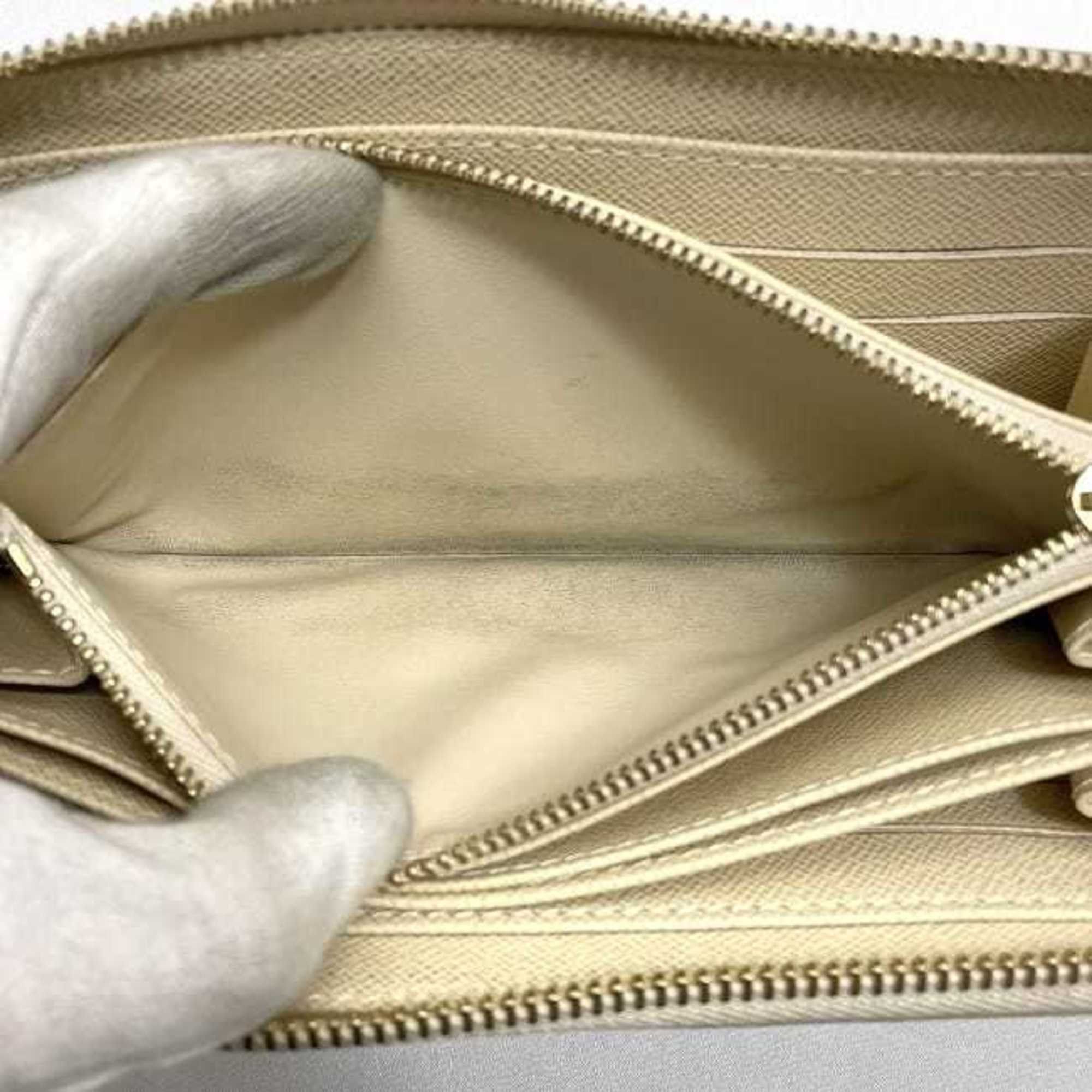 Louis Vuitton Louis Vuitton Round Long Wallet Zippy f-22719 Gray White Damier Azur N41660 Canvas CA3069 LOUIS VUITTON Size ONE SIZE - 8 Thumbnail