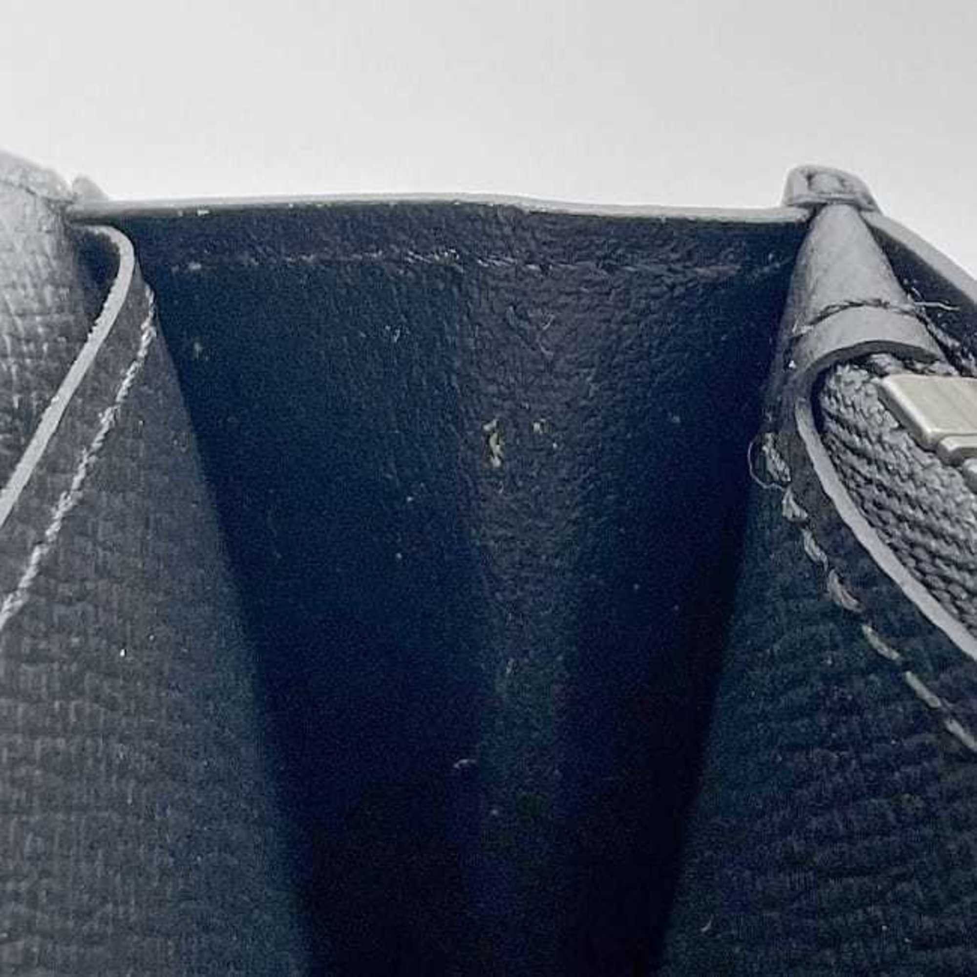 Louis Vuitton Louis Vuitton Bi-fold Long Wallet Portefeuille Brazza f-22778 Black Grey Monogram Eclipse M61697 Canvas IC Tag Reactive LOUIS VUITTON Folding Vertical Men's Size ONE SIZE - 10 Thumbnail