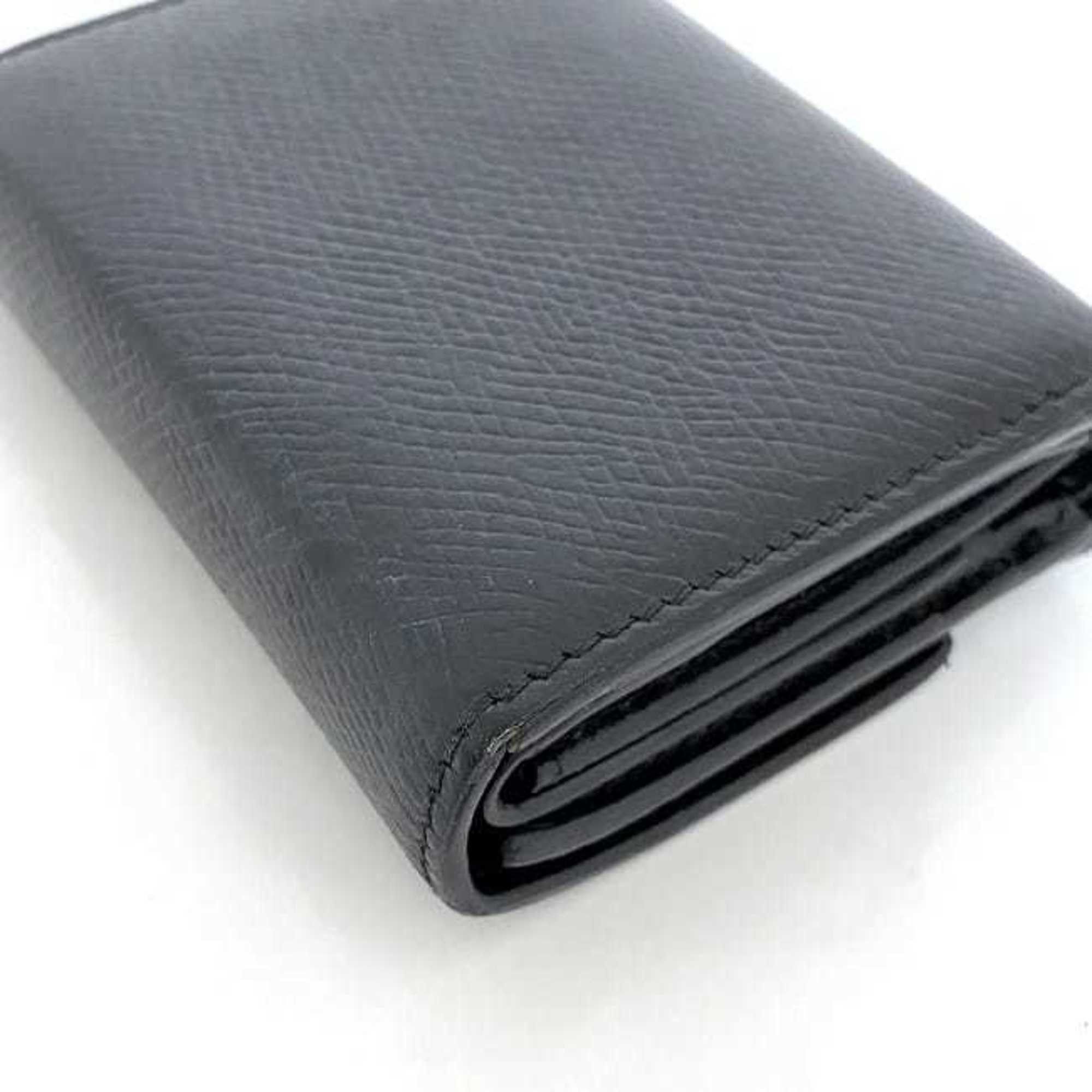 Celine Celine Tri-fold Wallet ec-22834 Black 10B573BEL.38NO Compact Leather W-1N-4169 CELINE Mini Women's Men's Folding Size ONE SIZE - 5 Thumbnail