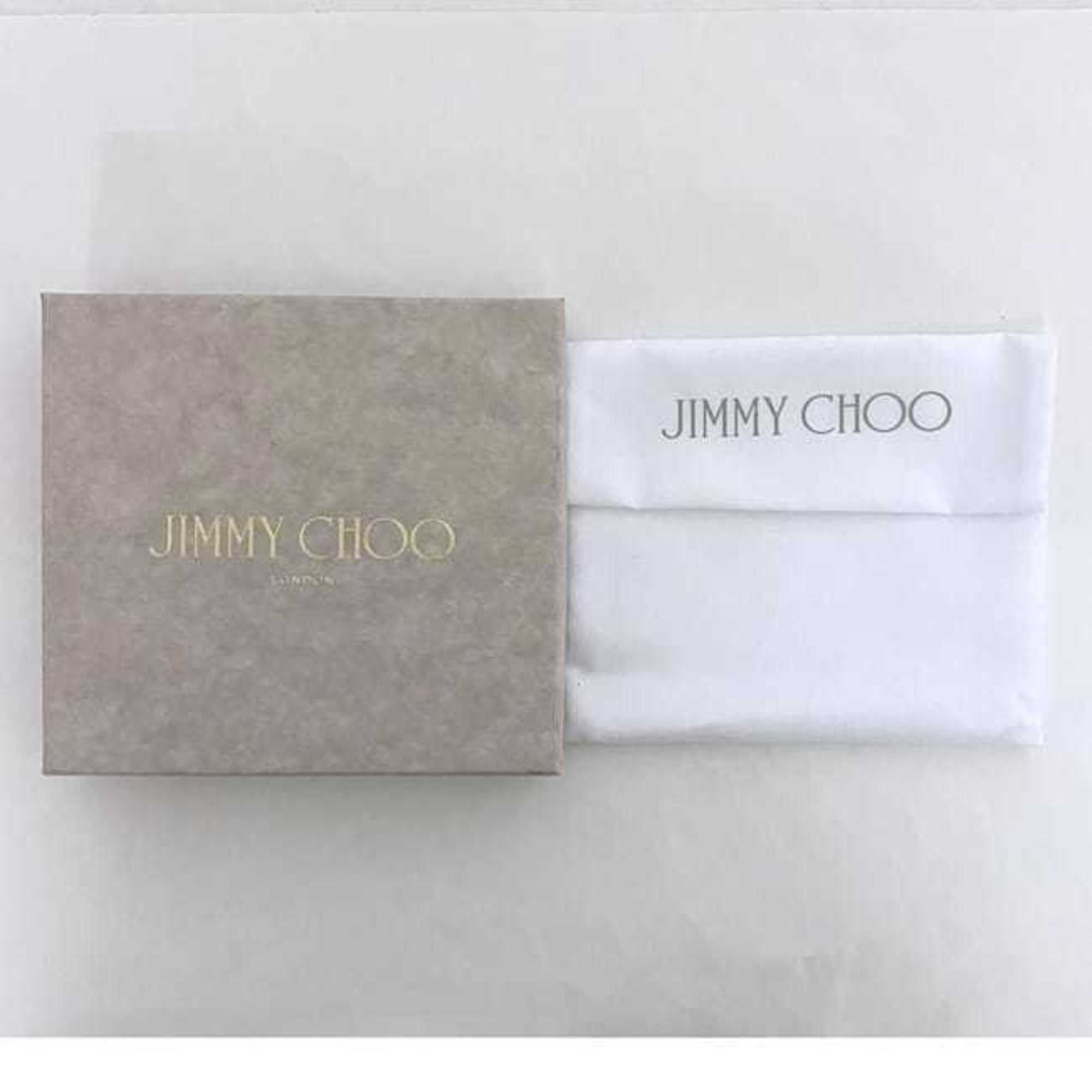 Jimmy Choo Jimmy Choo Key Ring ec-22580 Black Silver Gold Leather Metal JIMMY CHOO Star Strap Studs Keychain Women's Bag Charm Size ONE SIZE - 11 Thumbnail