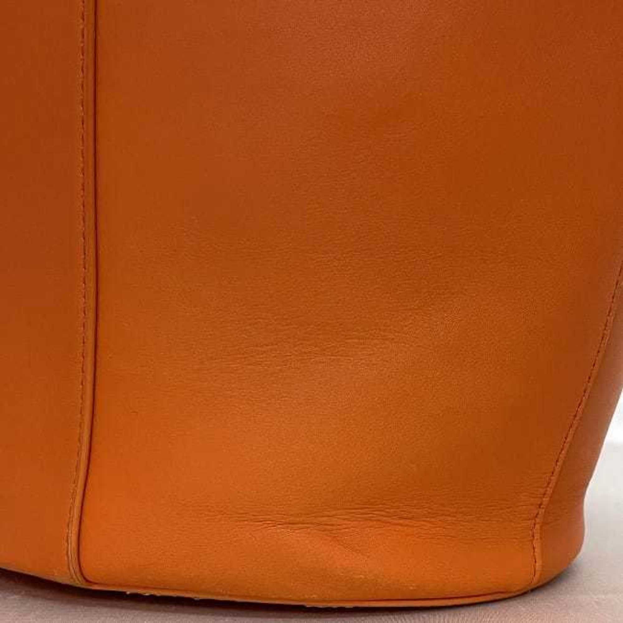 Bottega Veneta Bottega Veneta Tote Bag Basket Large f-22750 Orange Leather B08227195D BOTTEGA VENETA Women's Men's Size ONE SIZE - 9 Thumbnail