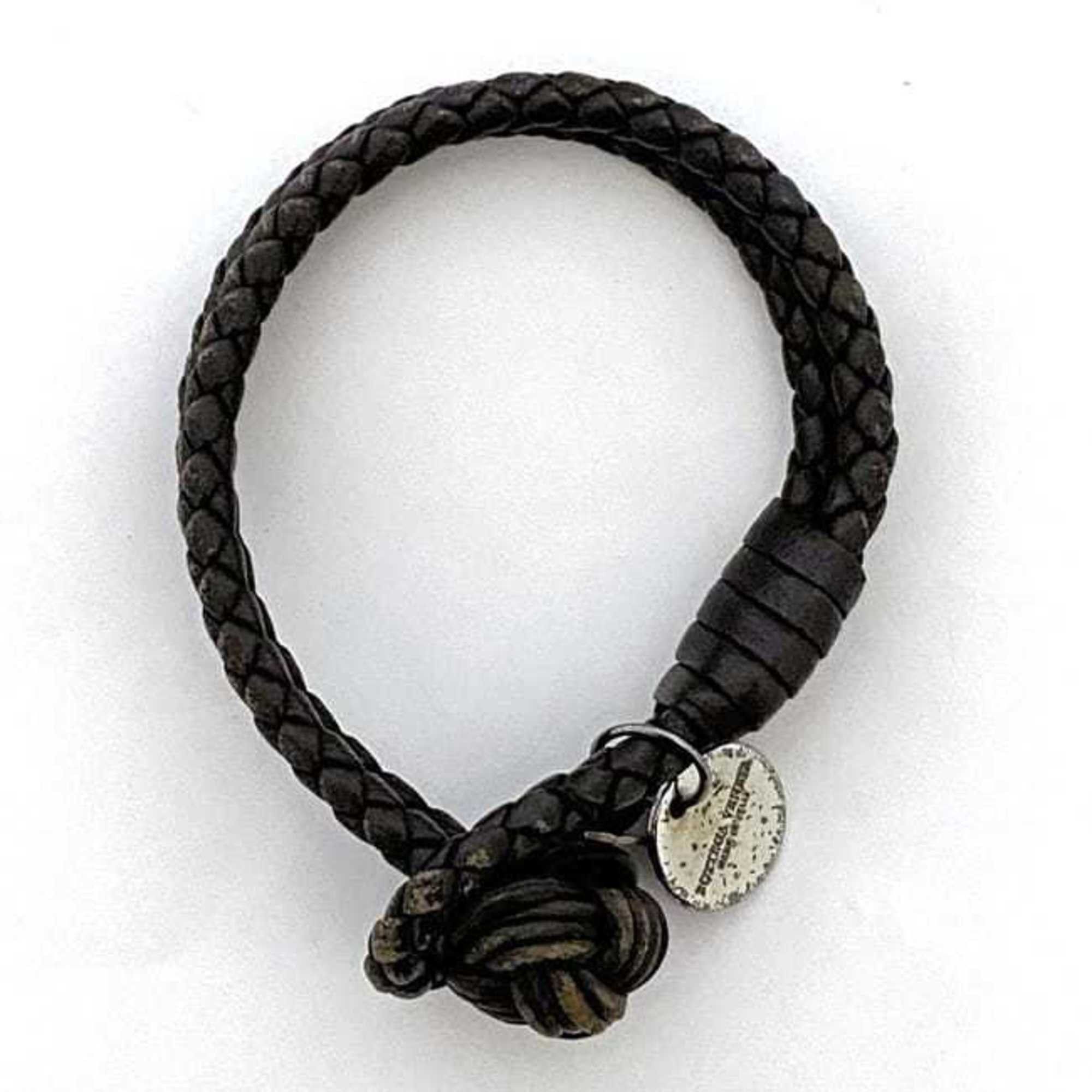 Bottega Veneta Bottega Veneta Bracelet ec-22584 Brown Intrecciato Leather BOTTEGA VENETA Bangle Women's Size ONE SIZE - 5 Thumbnail