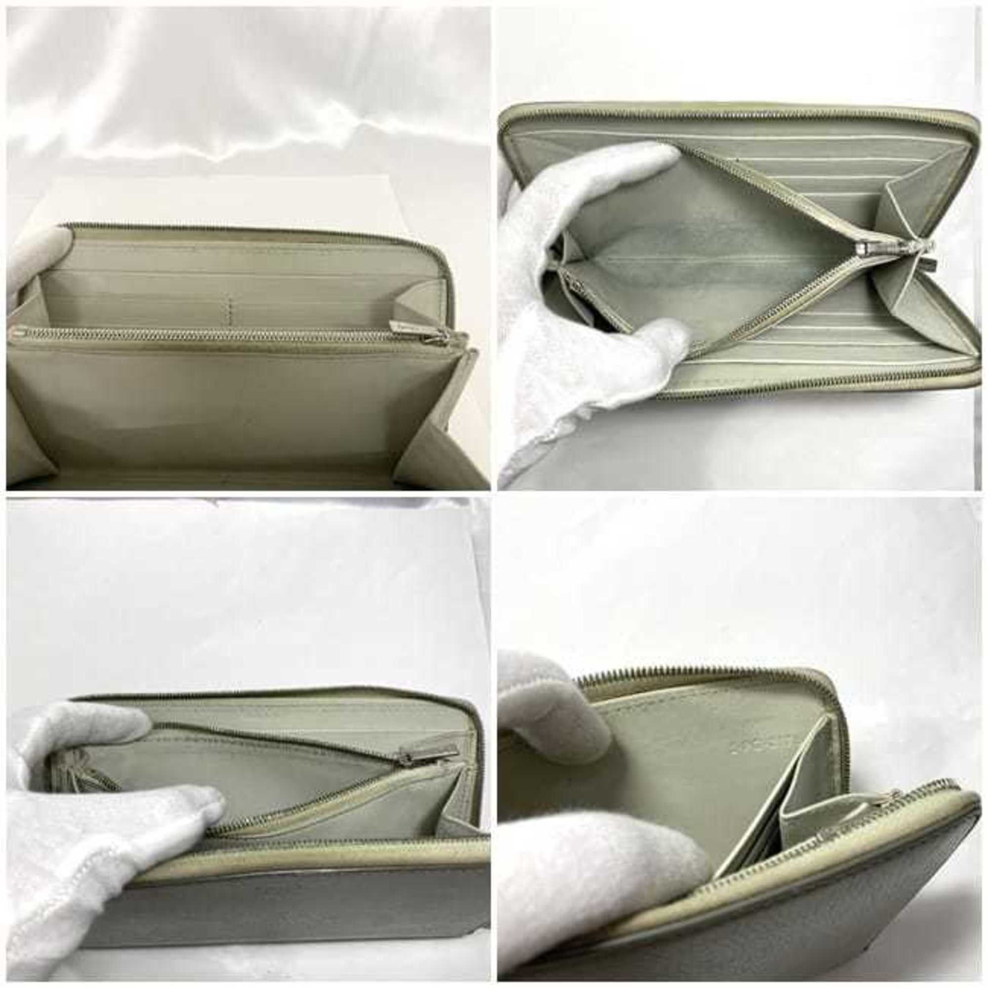 Celine Celine Round Long Wallet Large Zip Multi-Function ec-22650 Gray 105003 Leather S-PG-3176 CELINE Women's Size ONE SIZE - 11 Thumbnail