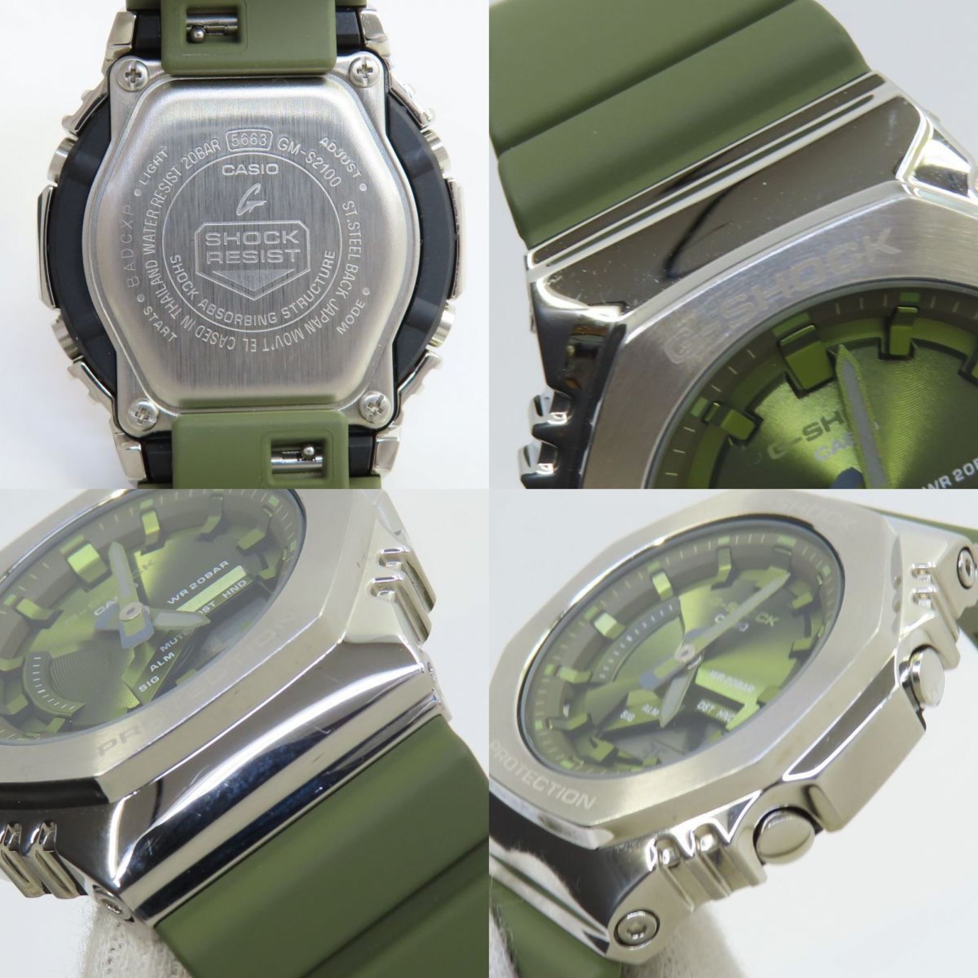 Casio CASIO G-SHOCK GM-S2100-3AJF Metal Bezel Quartz Wristwatch Size ONE SIZE - 5 Thumbnail