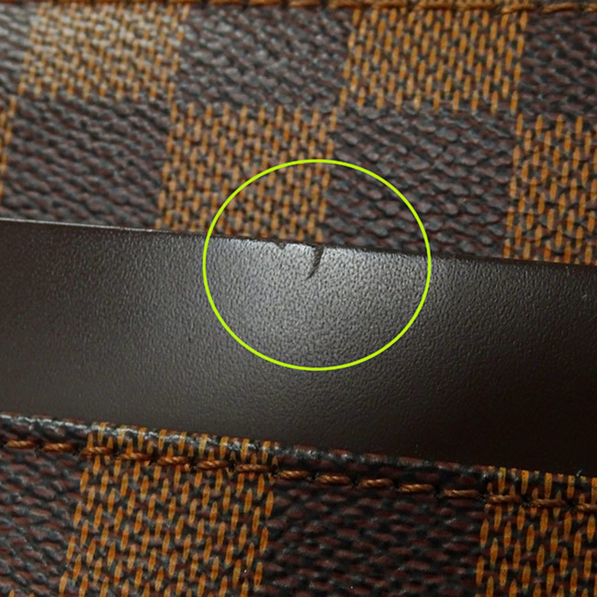 Louis Vuitton Louis Vuitton Bag Men's Clutch Second Damier Canvas Saint Brown N51993 Handle Retractable Size ONE SIZE - 12 Thumbnail