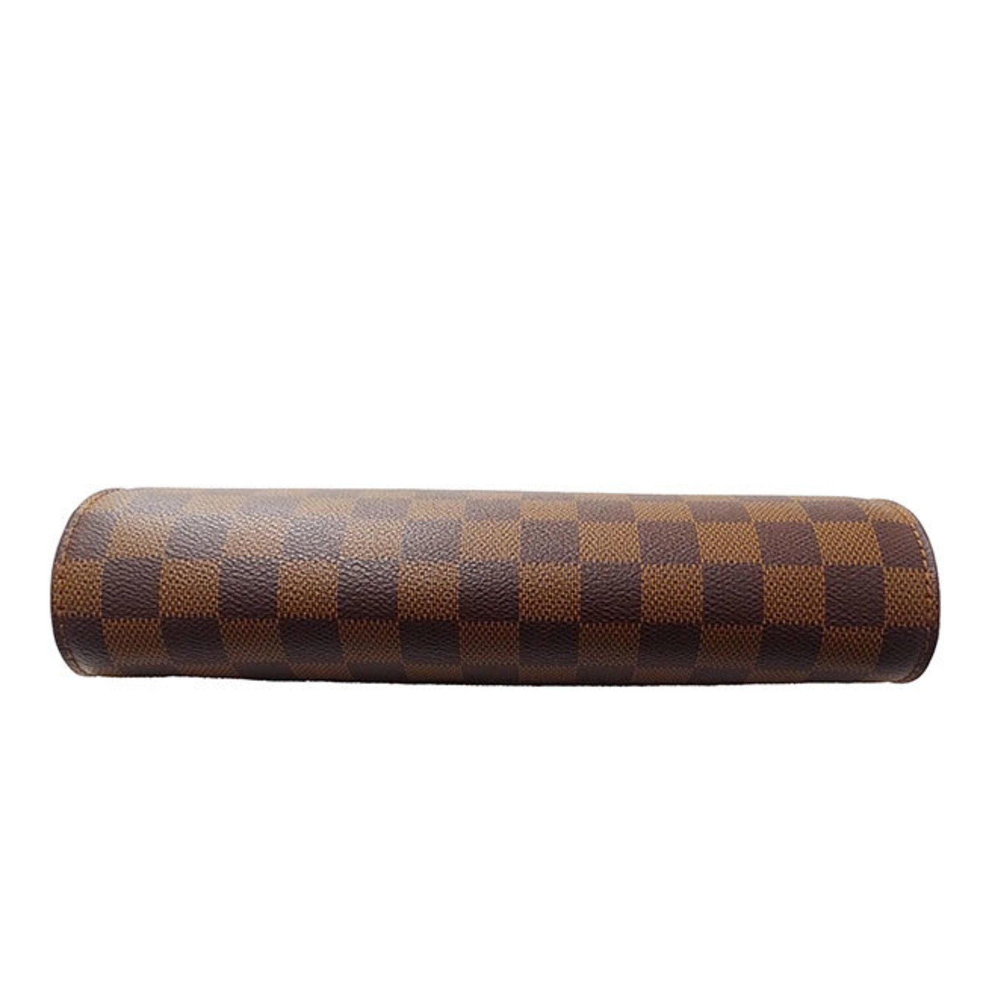 Louis Vuitton Louis Vuitton Bag Men's Clutch Second Damier Canvas Saint Brown N51993 Handle Retractable Size ONE SIZE - 4 Thumbnail