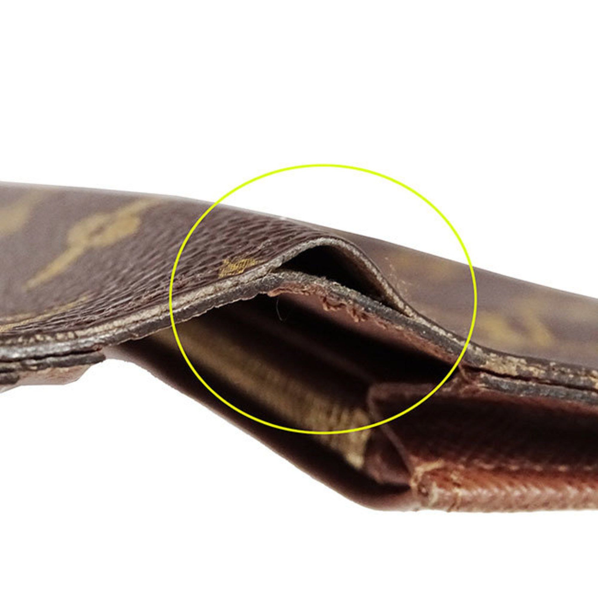 Louis Vuitton Louis Vuitton Wallet Men's Long Monogram Canvas Portefeuille Brazza Brown M66540 Stylish Size ONE SIZE - 9 Thumbnail
