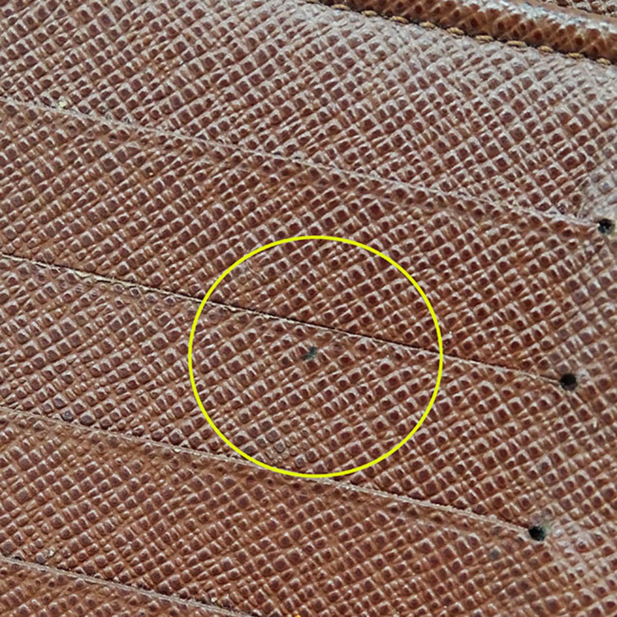 Louis Vuitton Louis Vuitton Wallet Men's Long Monogram Canvas Portefeuille Brazza Brown M66540 Stylish Size ONE SIZE - 10 Thumbnail