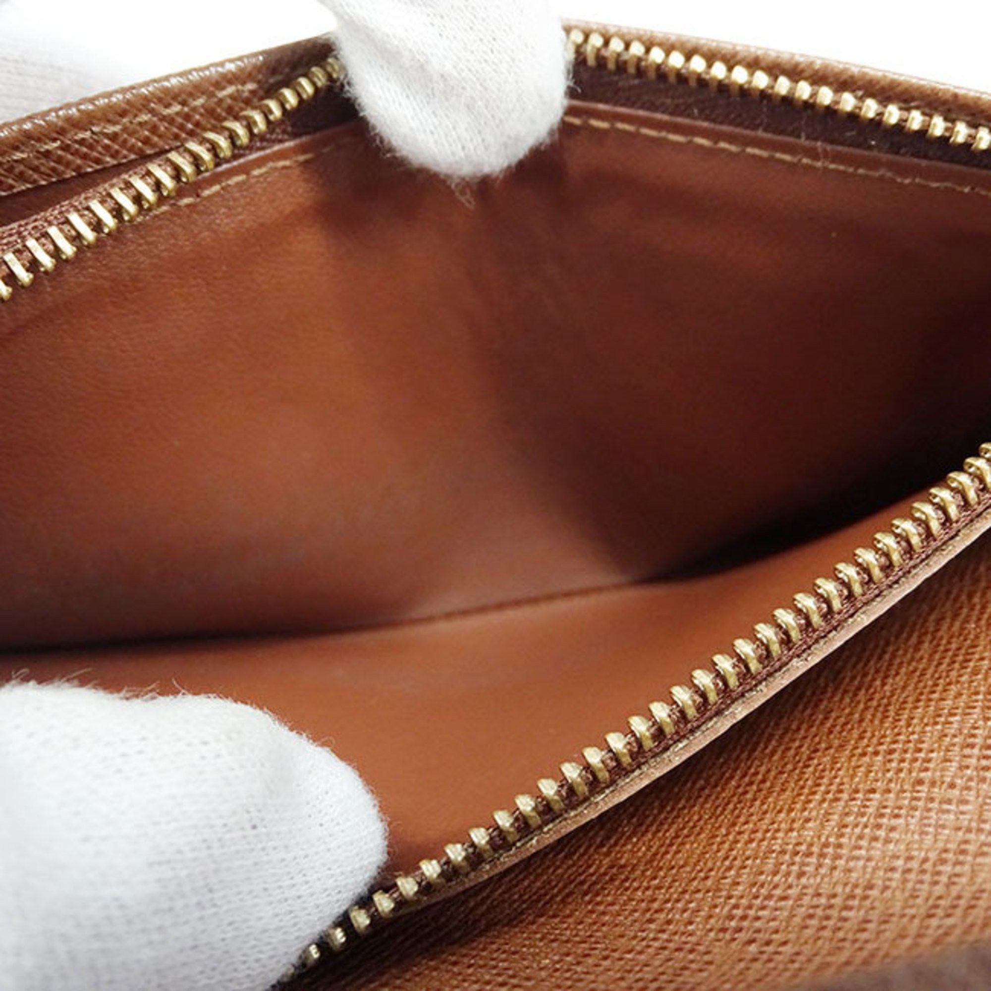 Louis Vuitton Louis Vuitton Wallet Men's Long Monogram Canvas Portefeuille Brazza Brown M66540 Stylish Size ONE SIZE - 7 Thumbnail