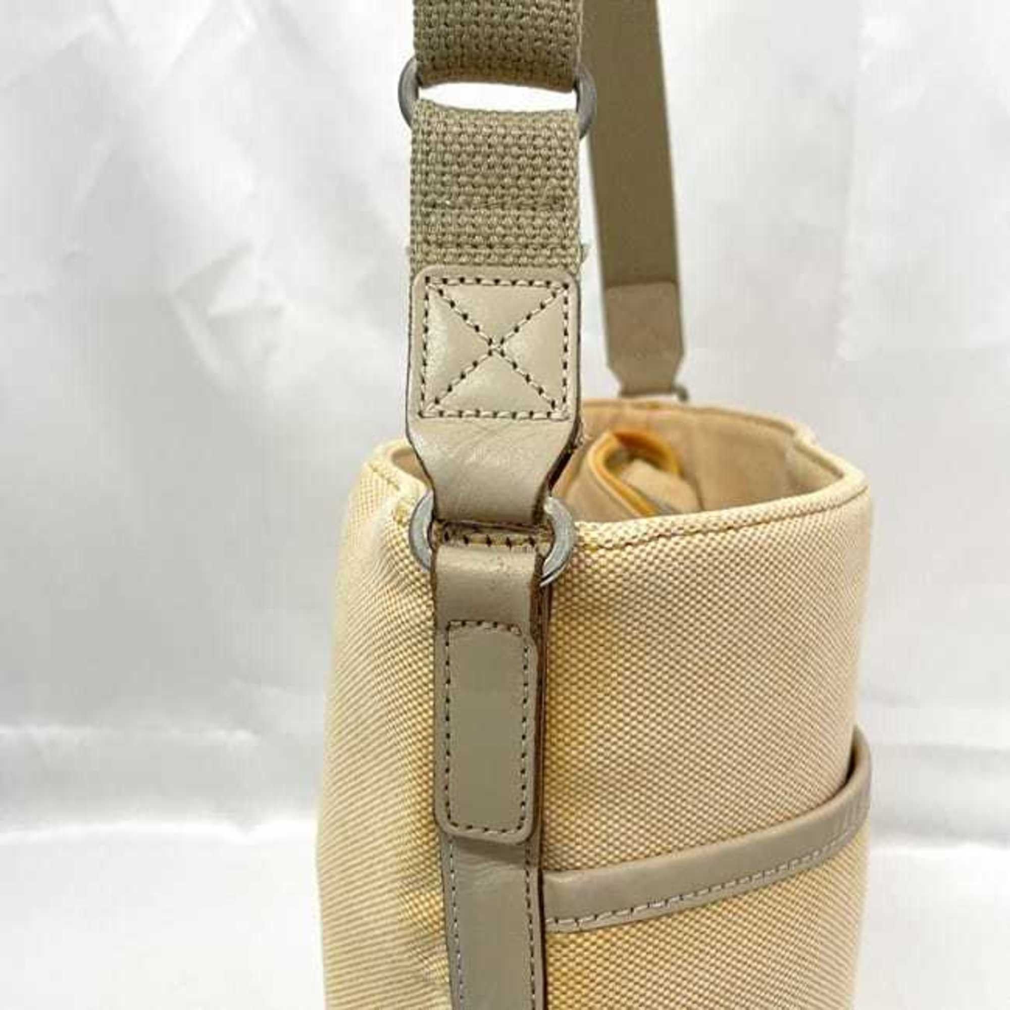 Burberry Burberry shoulder bag ec-22761 orange beige blue label canvas BURBERRY bucket women's men's Size ONE SIZE - 6 Thumbnail