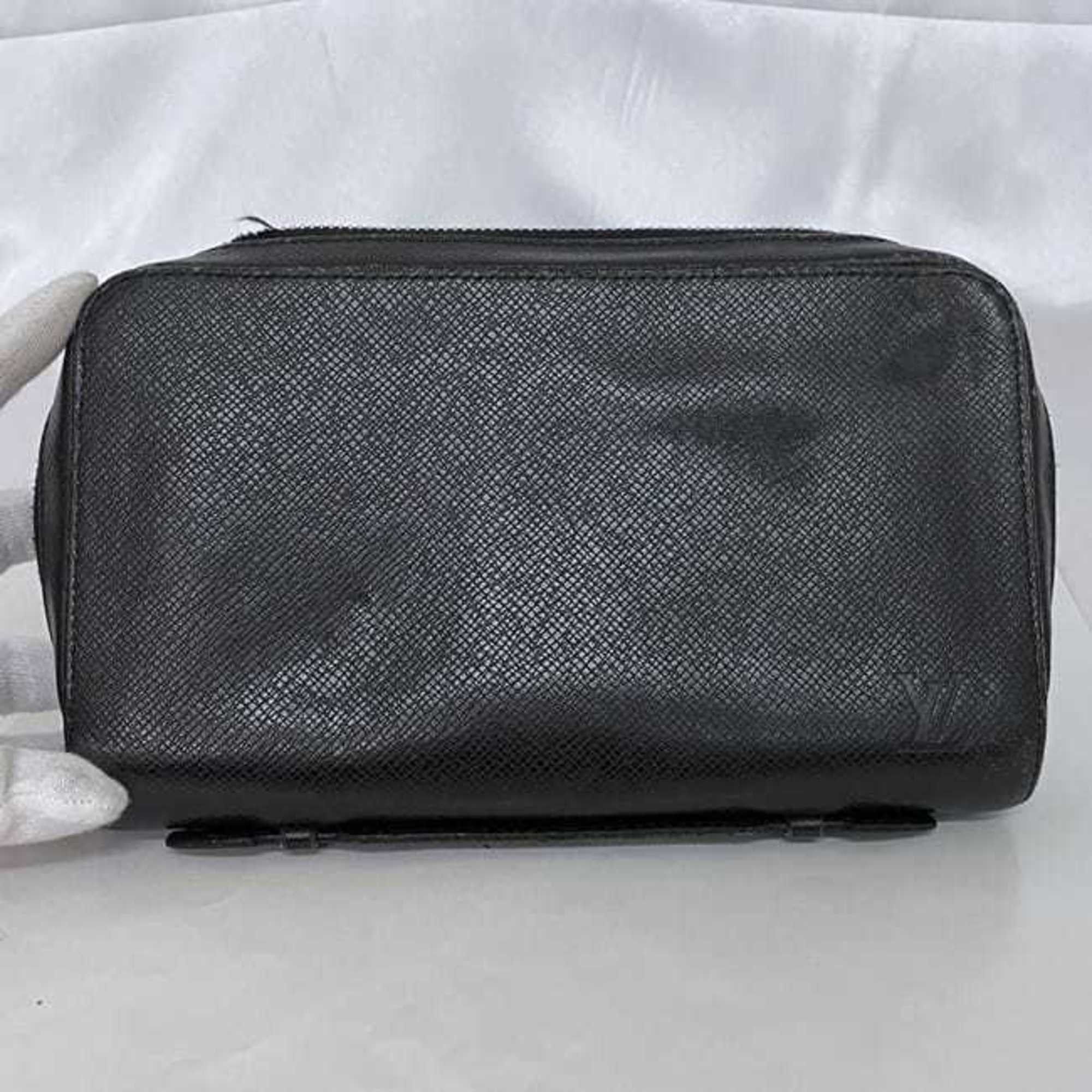 Louis Vuitton Louis Vuitton Round Long Wallet Zippy XL ec-22670 Black Ardoise Taiga M44275 Second Bag Leather CA3198 LOUIS VUITTON Clutch LV Size ONE SIZE - 7 Thumbnail