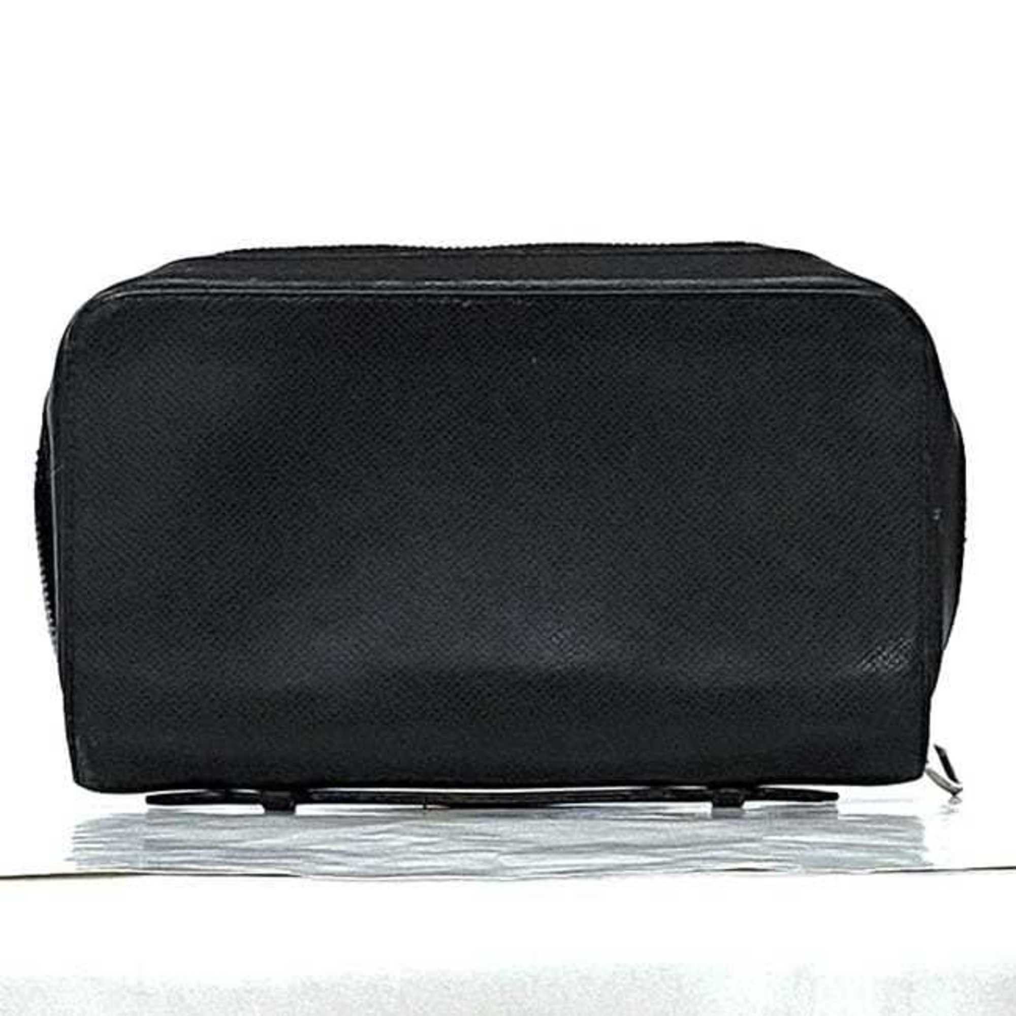 Louis Vuitton Louis Vuitton Round Long Wallet Zippy XL ec-22670 Black Ardoise Taiga M44275 Second Bag Leather CA3198 LOUIS VUITTON Clutch LV Size ONE SIZE - 3 Thumbnail