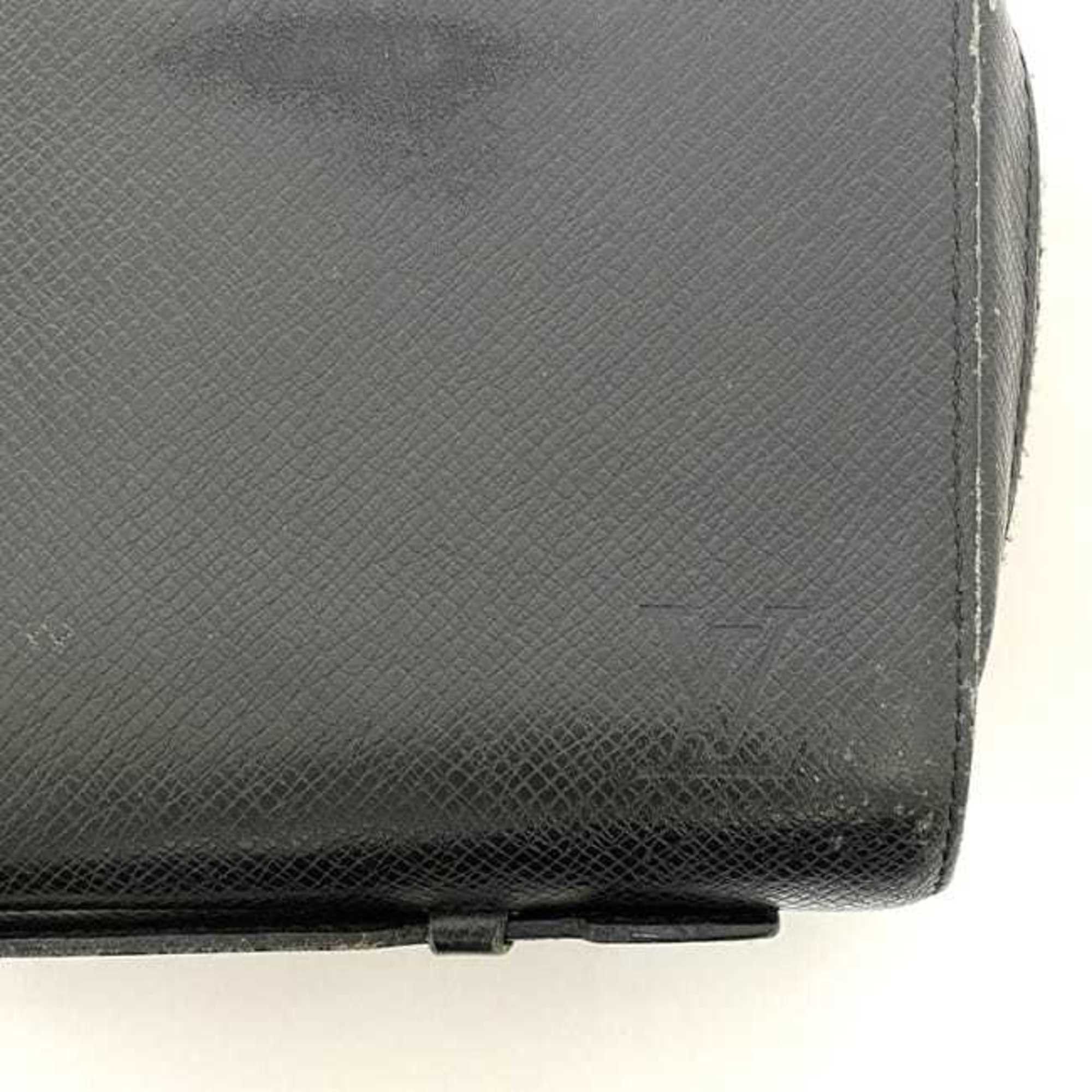 Louis Vuitton Louis Vuitton Round Long Wallet Zippy XL ec-22670 Black Ardoise Taiga M44275 Second Bag Leather CA3198 LOUIS VUITTON Clutch LV Size ONE SIZE - 9 Thumbnail