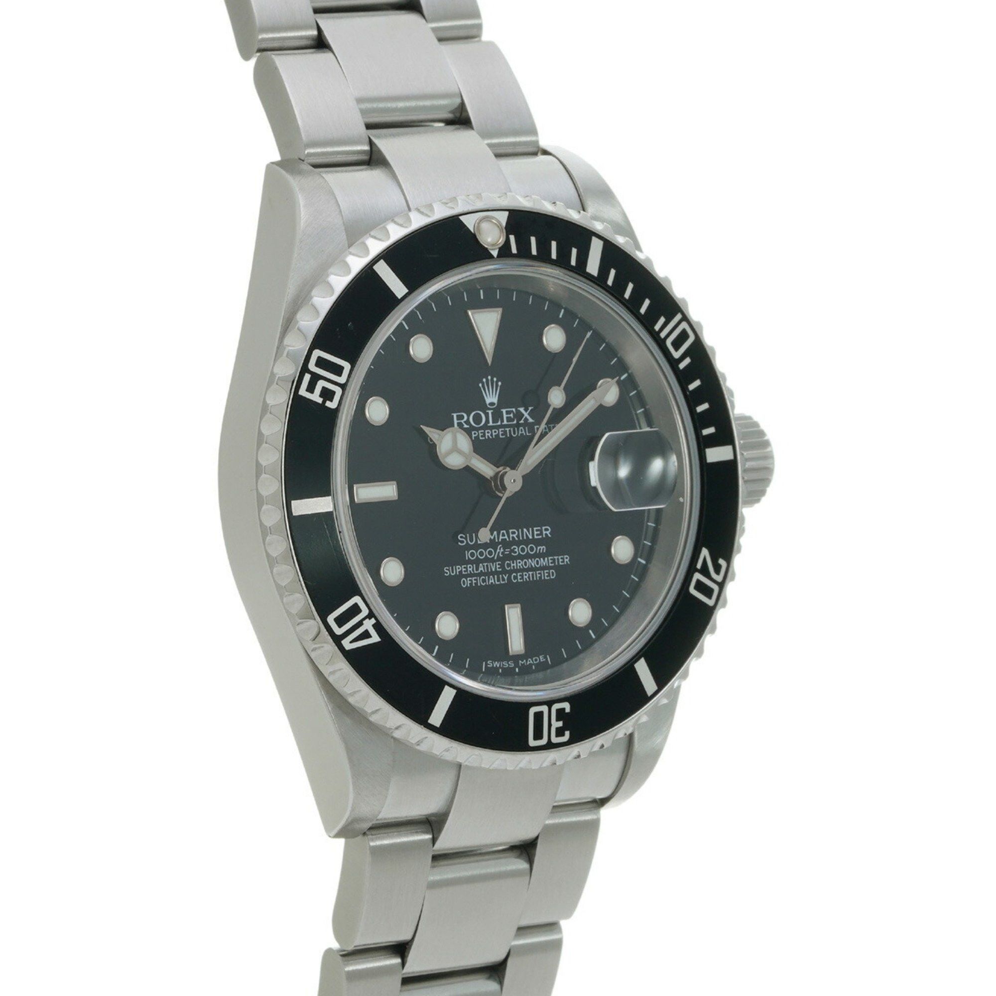 Rolex Rolex Submariner 16610 Z series (manufactured around 2006) Black Men's Watch Automatic Size ONE SIZE - 3 Thumbnail