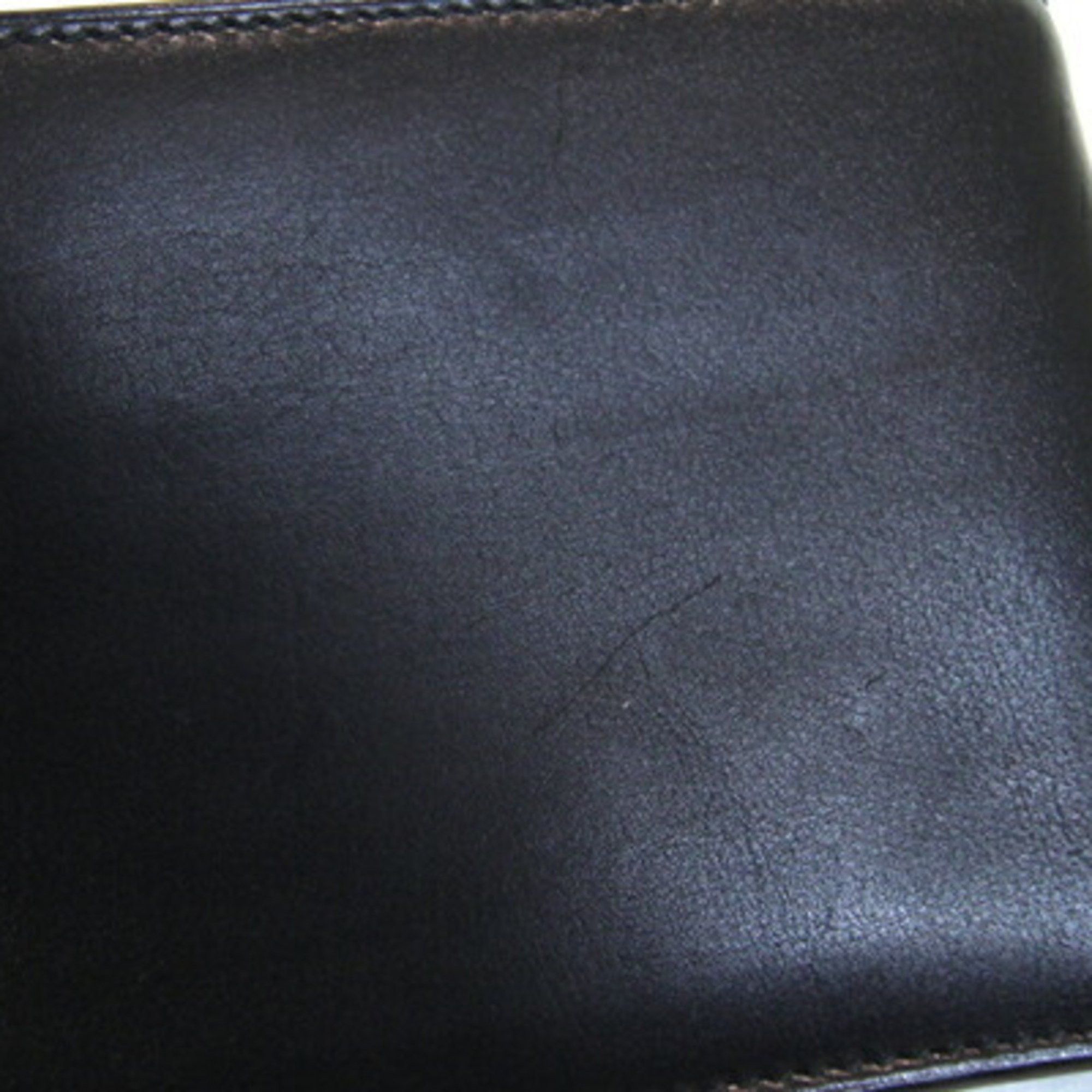 Gucci Gucci Bi-fold Billfold 034 2184 Black Leather Compact Wallet Men's GUCCI Size ONE SIZE - 7 Thumbnail