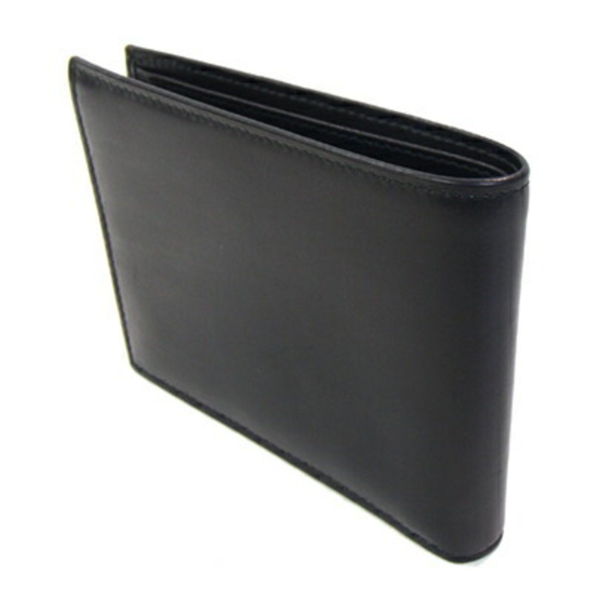 Gucci Gucci Bi-fold Billfold 034 2184 Black Leather Compact Wallet Men's GUCCI Size ONE SIZE - 2 Thumbnail