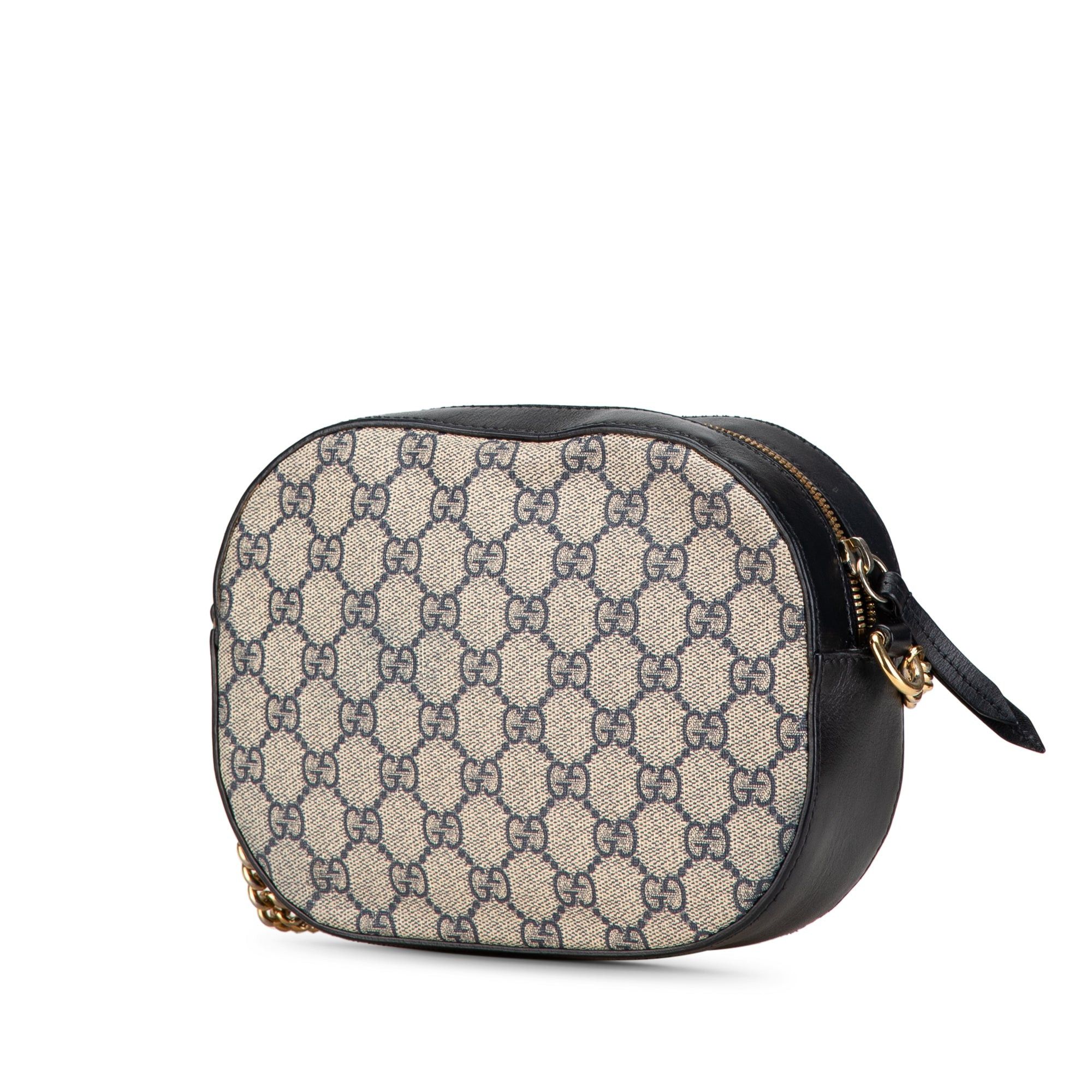 Gucci Gucci Mini GG Supreme Chain Crossbody Brown Size ONE SIZE - 2 Thumbnail