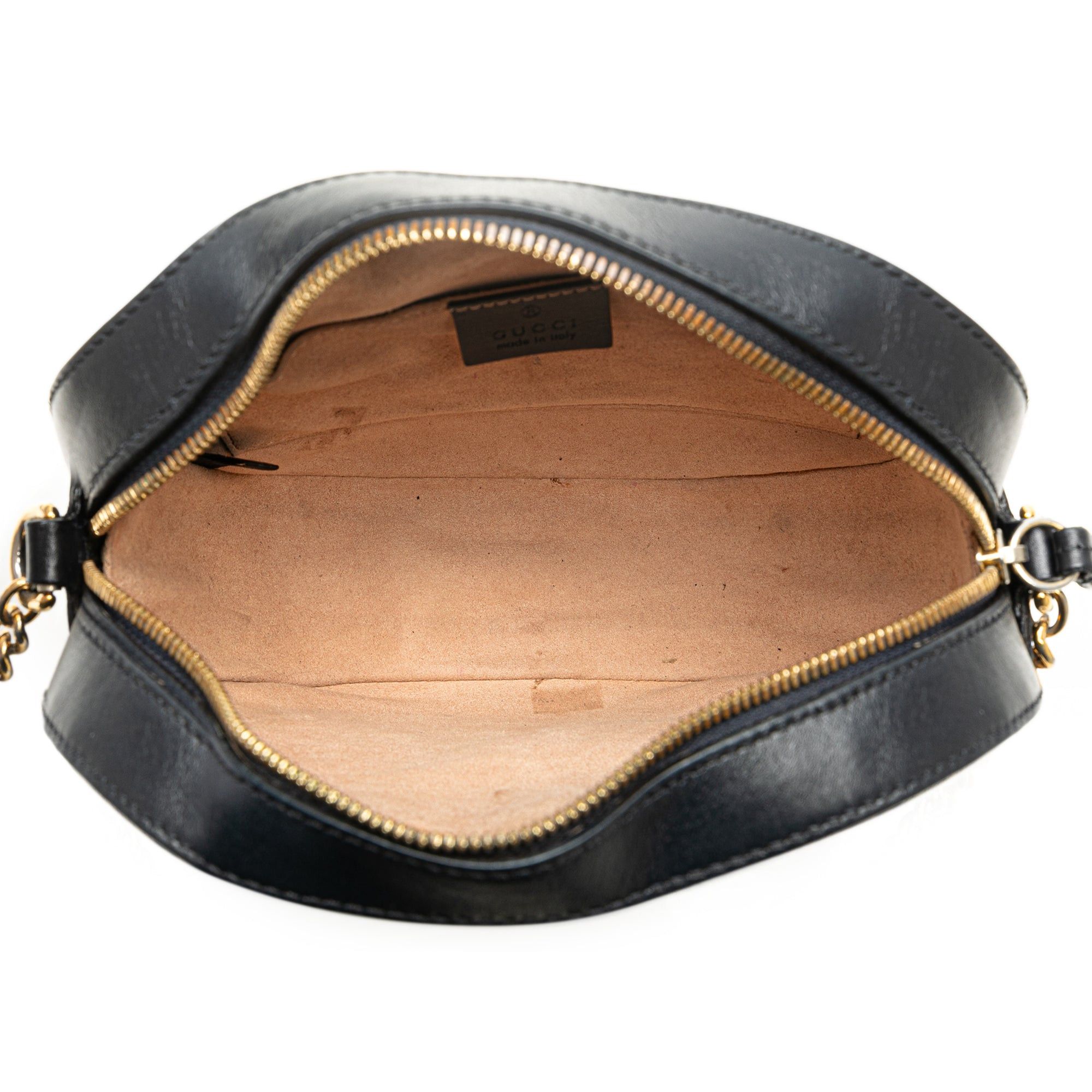 Gucci Gucci Mini GG Supreme Chain Crossbody Brown Size ONE SIZE - 4 Thumbnail