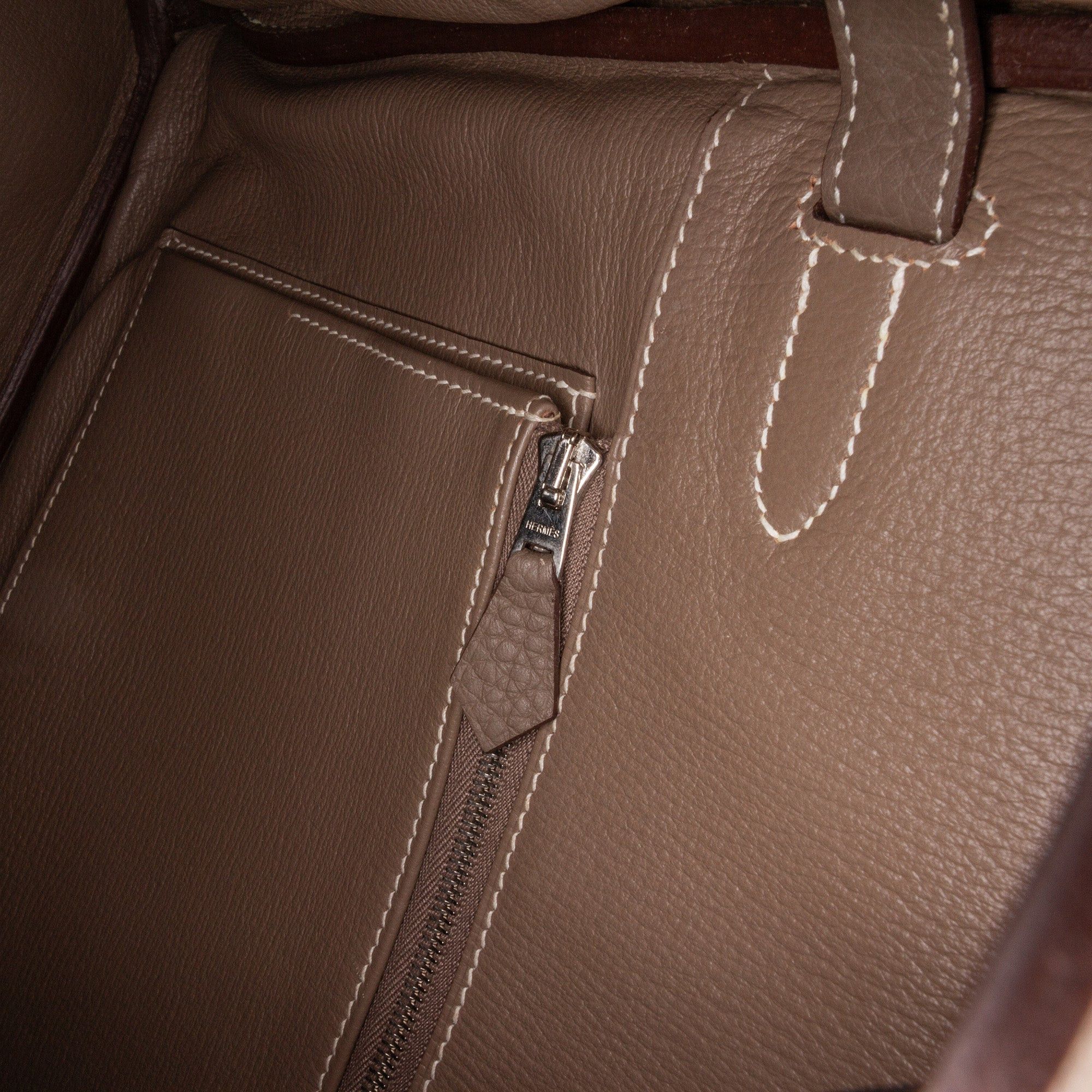 Hermes Hermès Togo Birkin Retourne 35 Brown Size ONE SIZE - 6 Thumbnail
