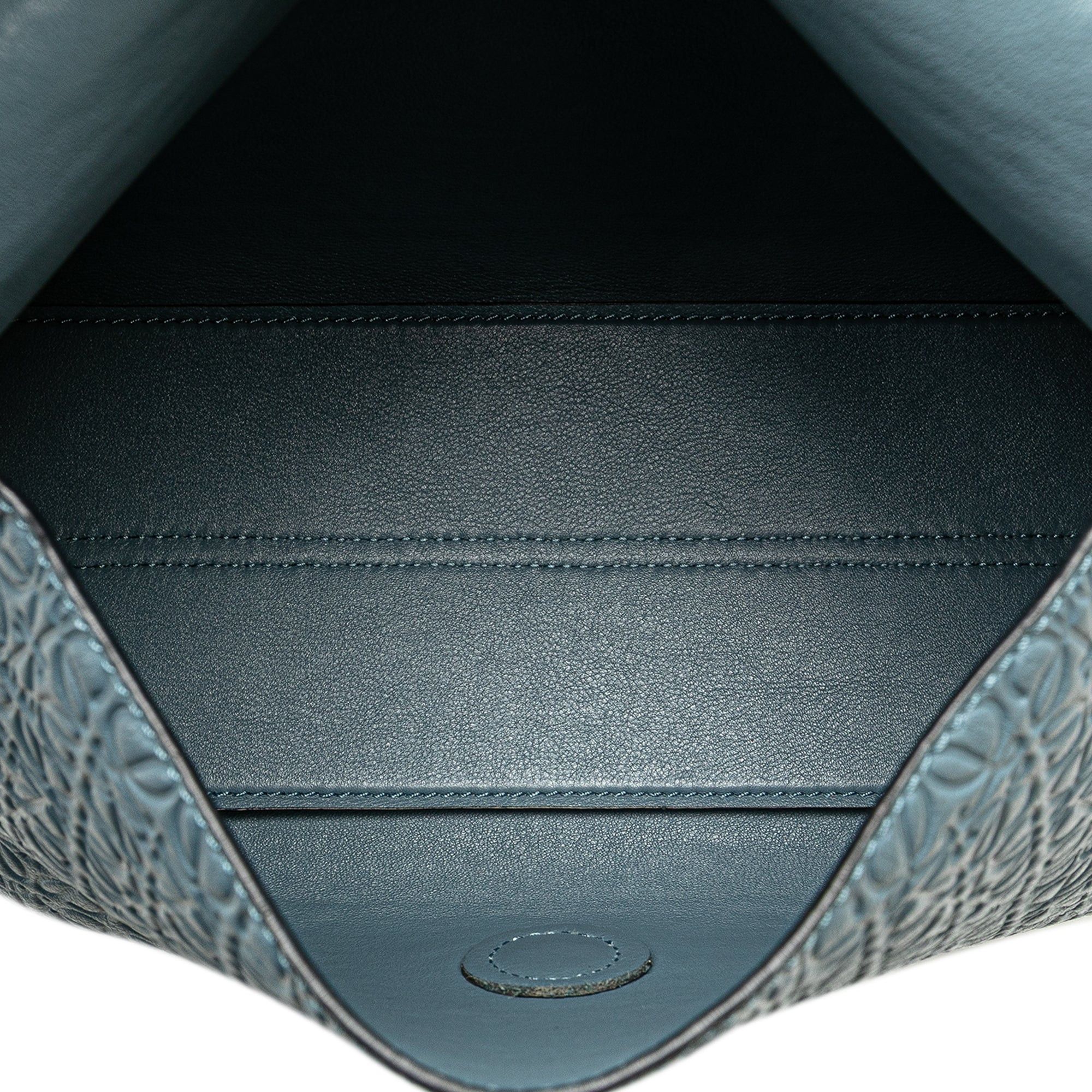 Loewe LOEWE Leather Repeat Anagram Avenue Crossbody Blue Size ONE SIZE - 4 Thumbnail