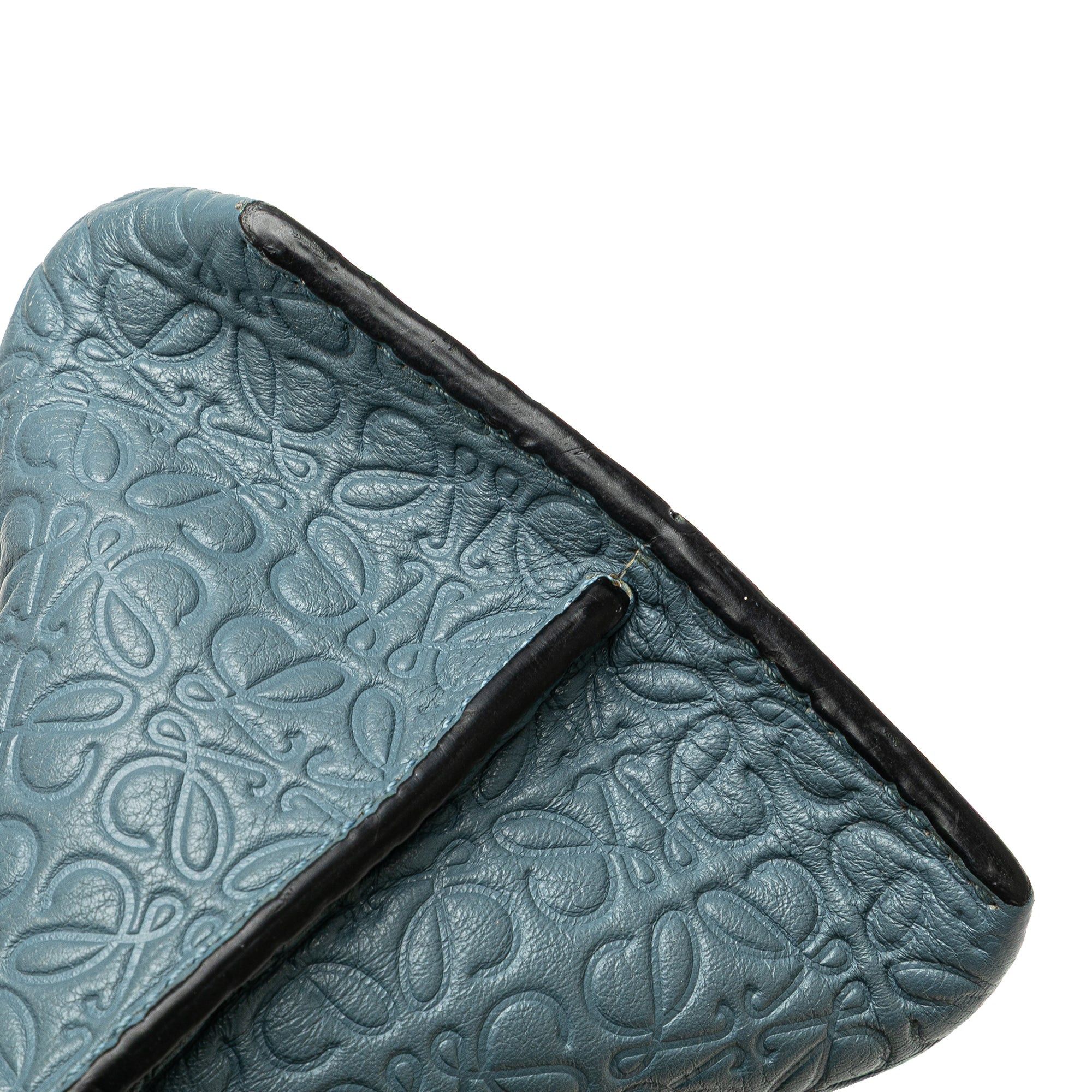 Loewe LOEWE Leather Repeat Anagram Avenue Crossbody Blue Size ONE SIZE - 8 Thumbnail