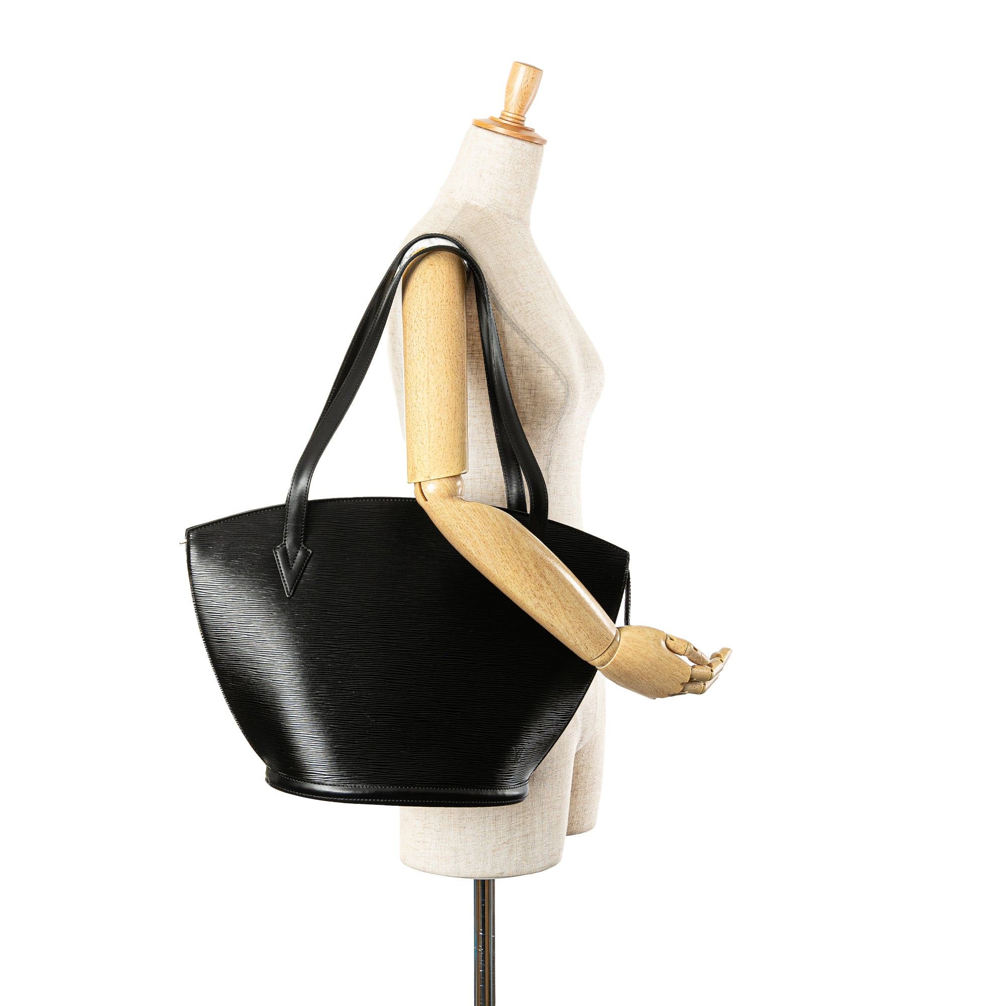 Louis Vuitton Louis Vuitton Epi Saint Jacques GM Long Strap Black Size ONE SIZE - 13 Thumbnail