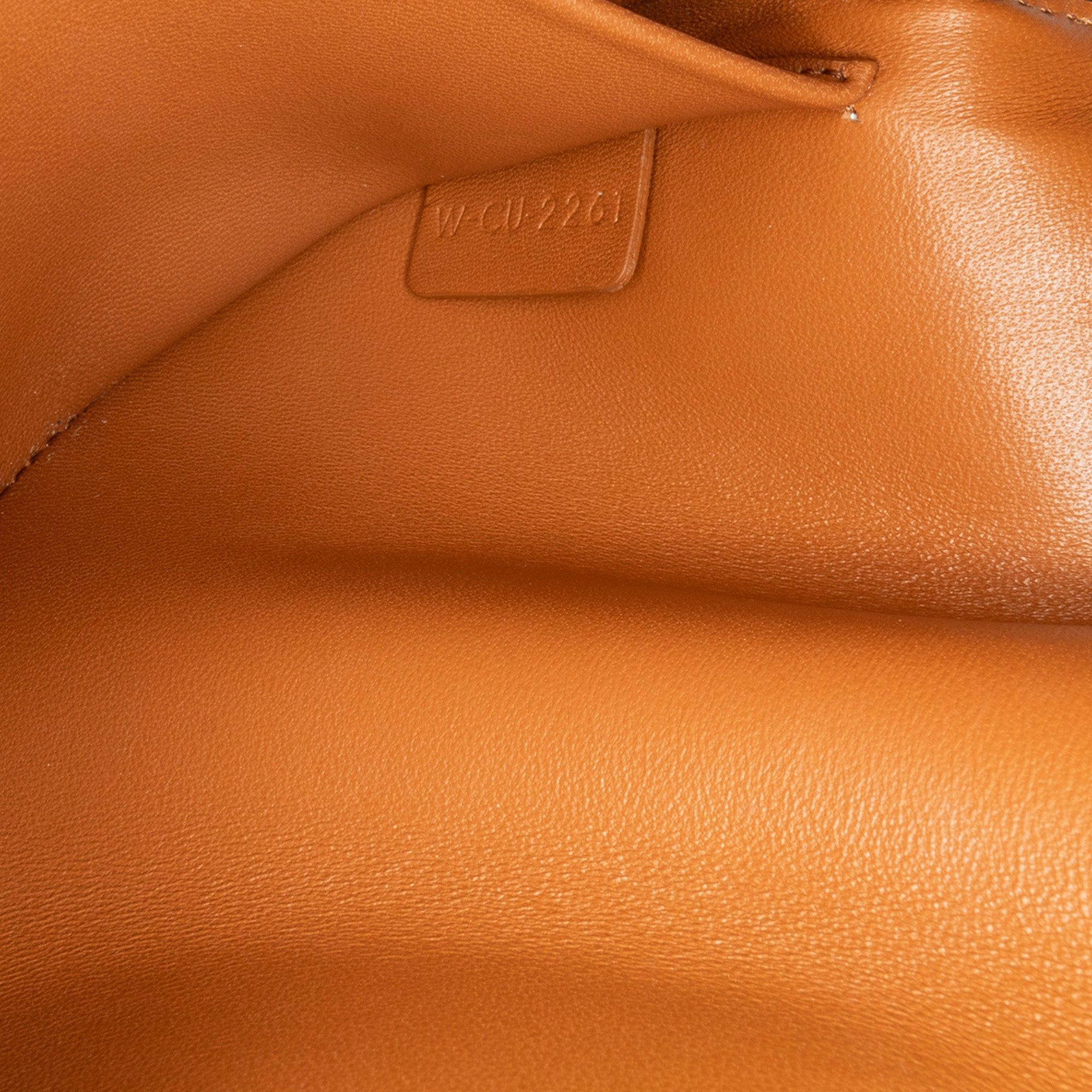 Celine Celine Leather Triomphe Claude Shoulder Bag Brown Size ONE SIZE - 6 Thumbnail