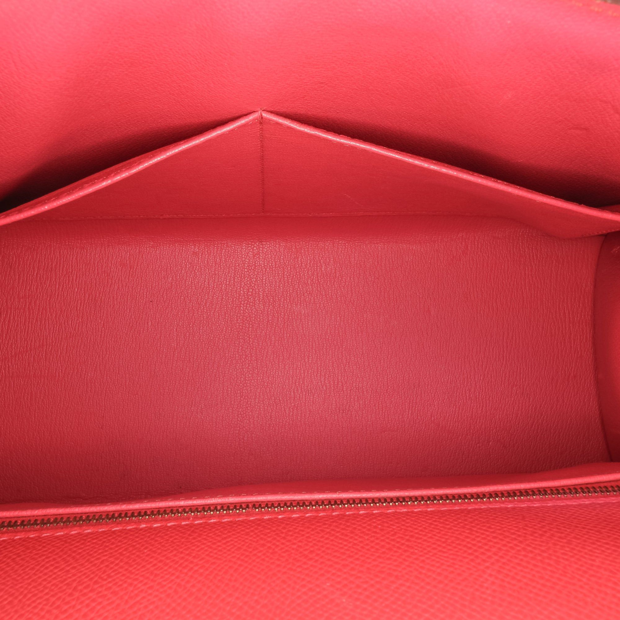 Hermes Hermès Epsom Kelly II Sellier 32 Red Size ONE SIZE - 4 Thumbnail