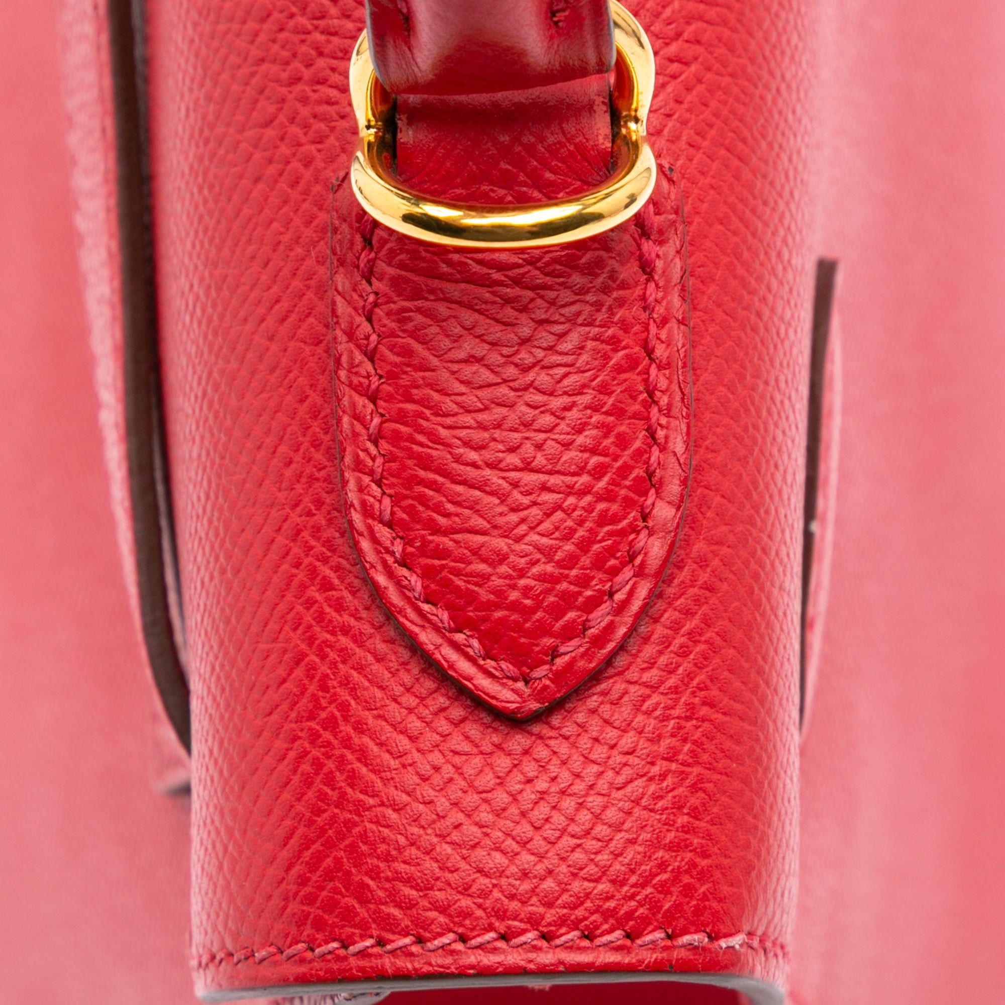 Hermes Hermès Epsom Kelly II Sellier 32 Red Size ONE SIZE - 8 Thumbnail